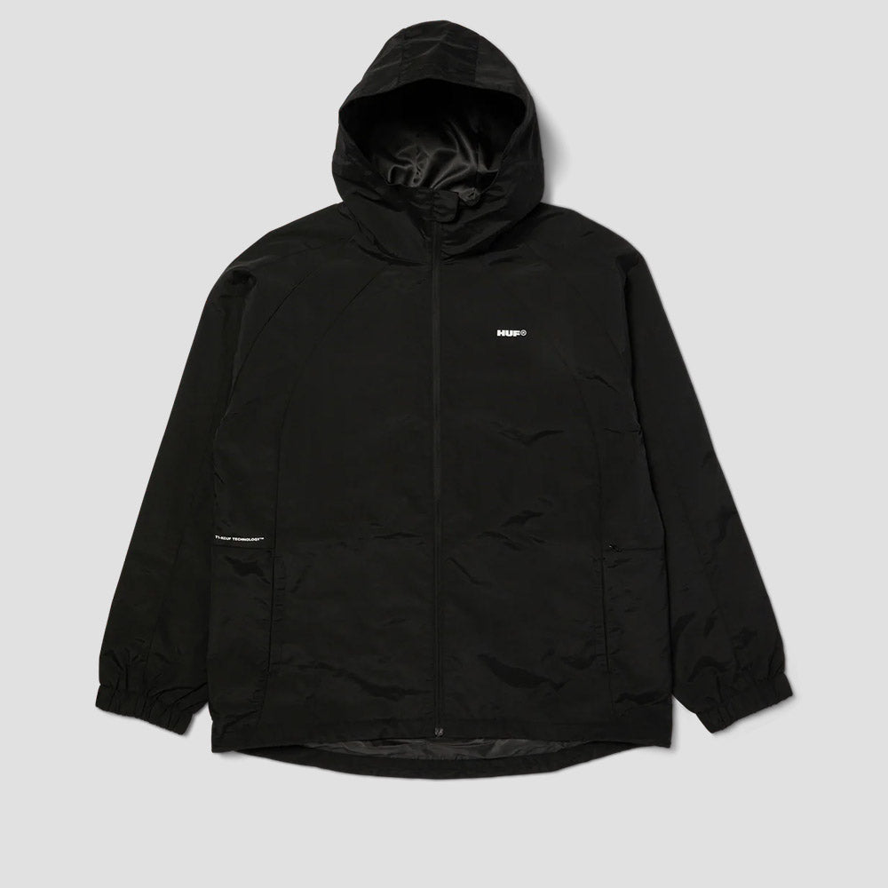 HUF All Caps Shell Jacket Black