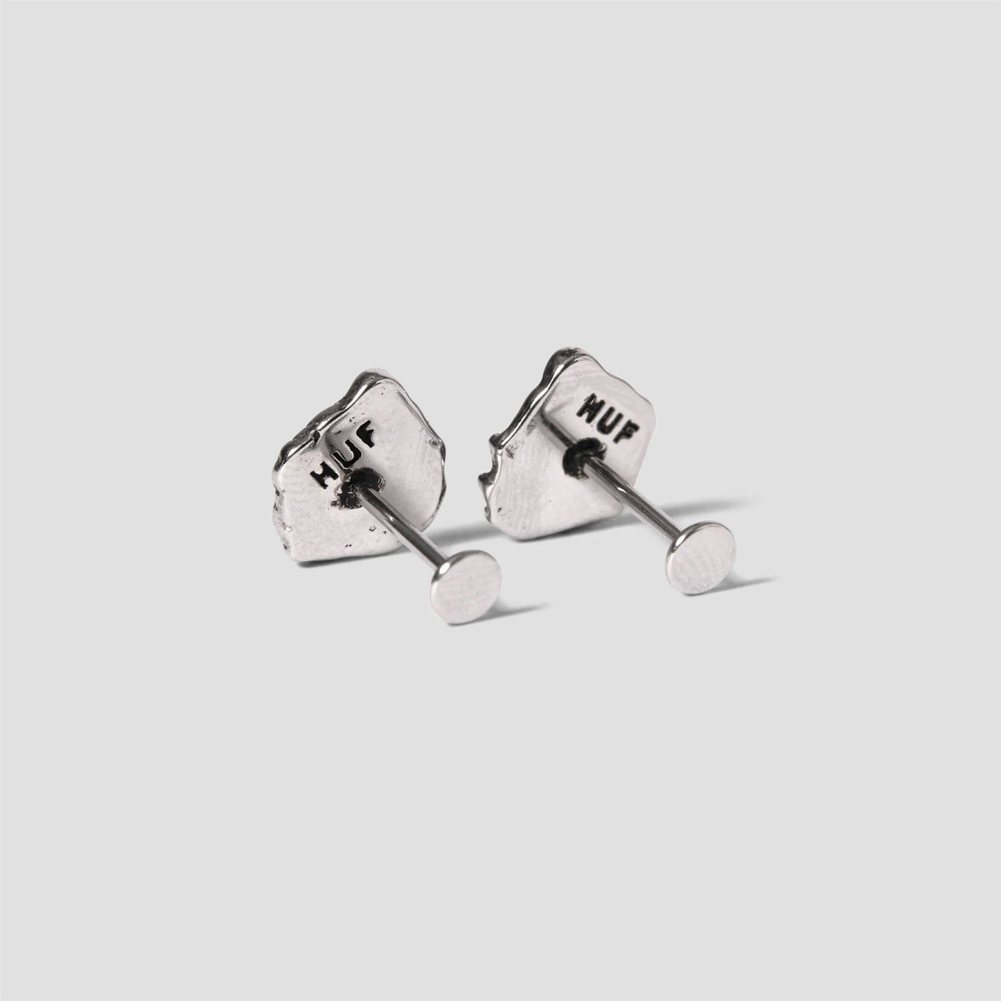 HUF Big Dawg Earrings Silver