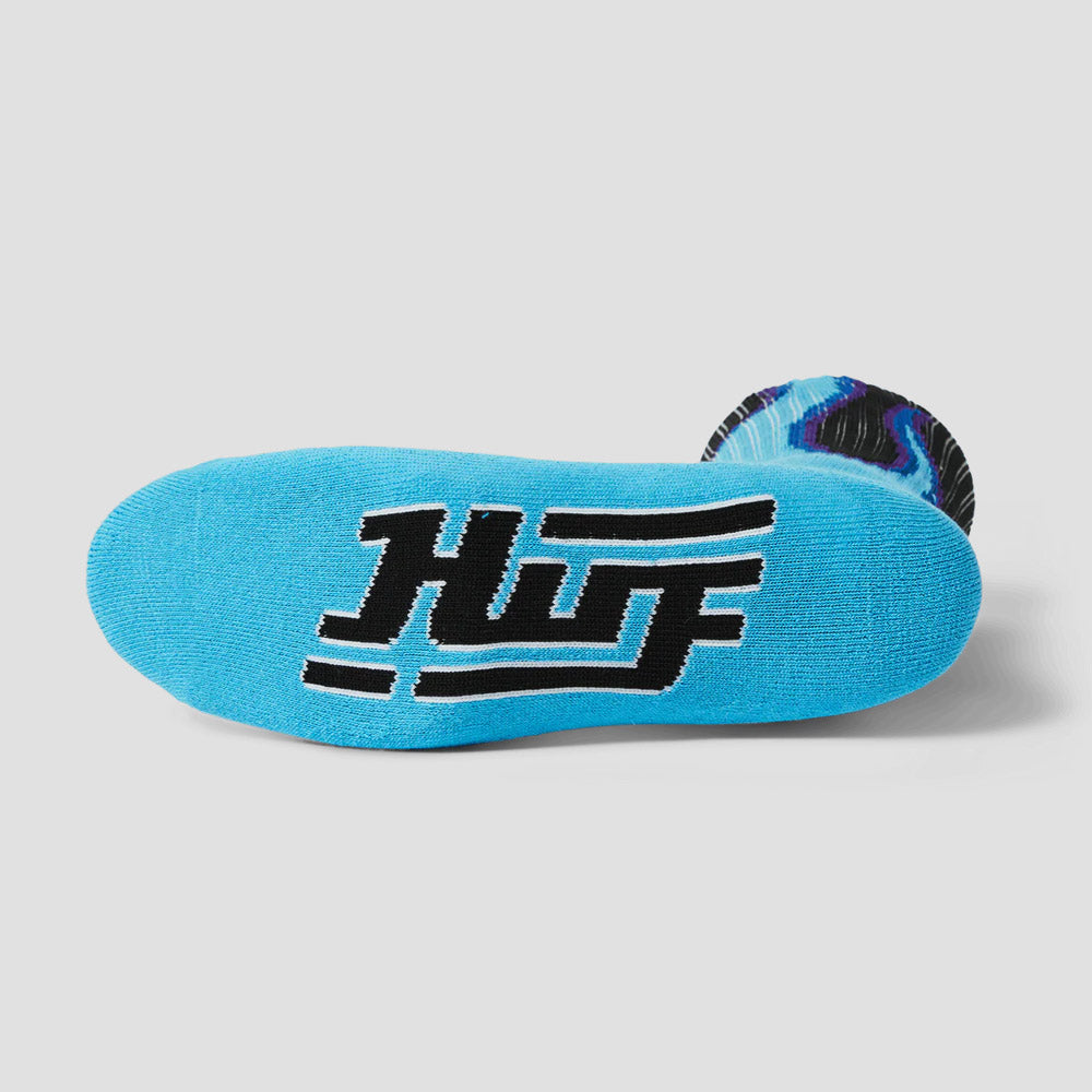 HUF Exhaust Crew Sock Black