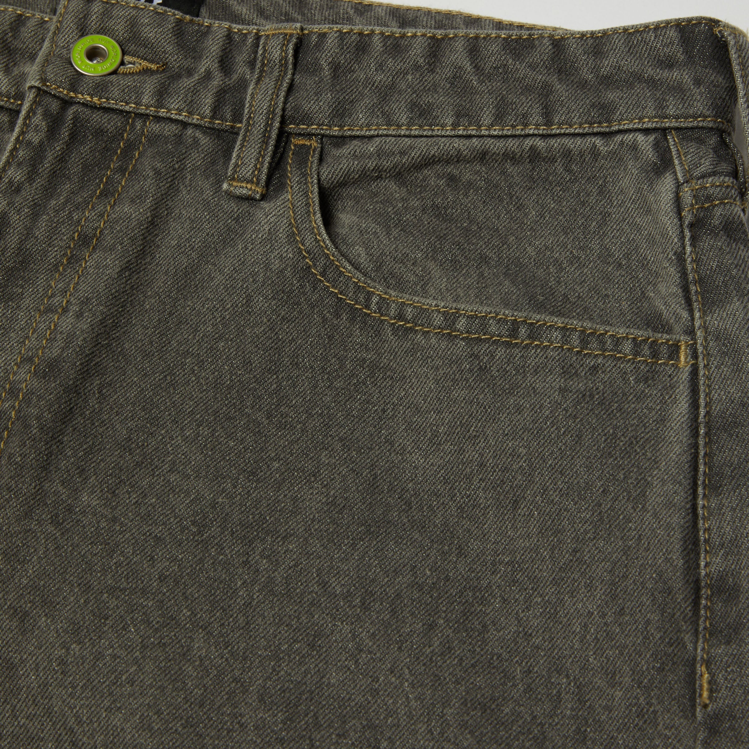 HUF Original Denim Pant Frost Gray