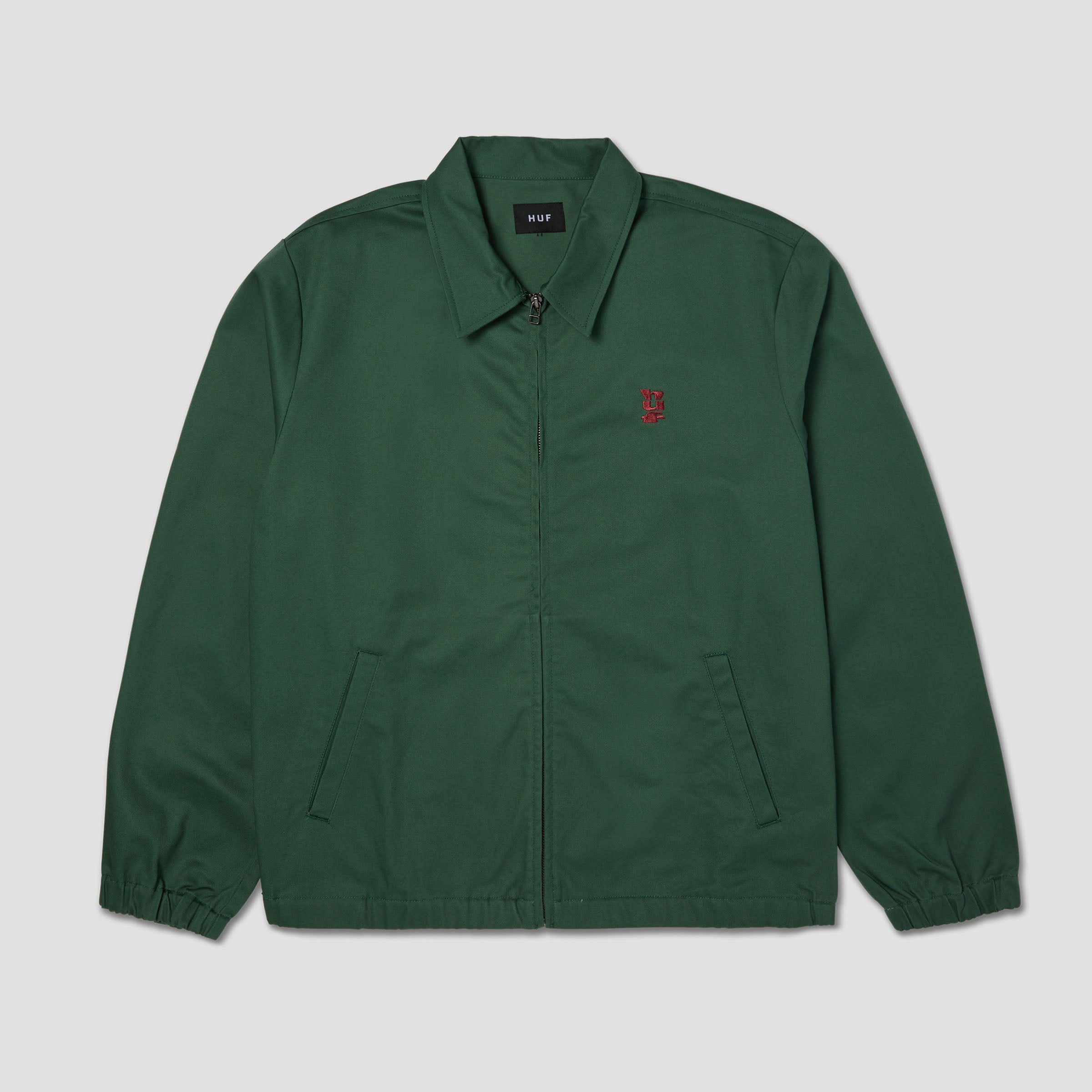 HUF Set Megablast Shop Jacket Forest