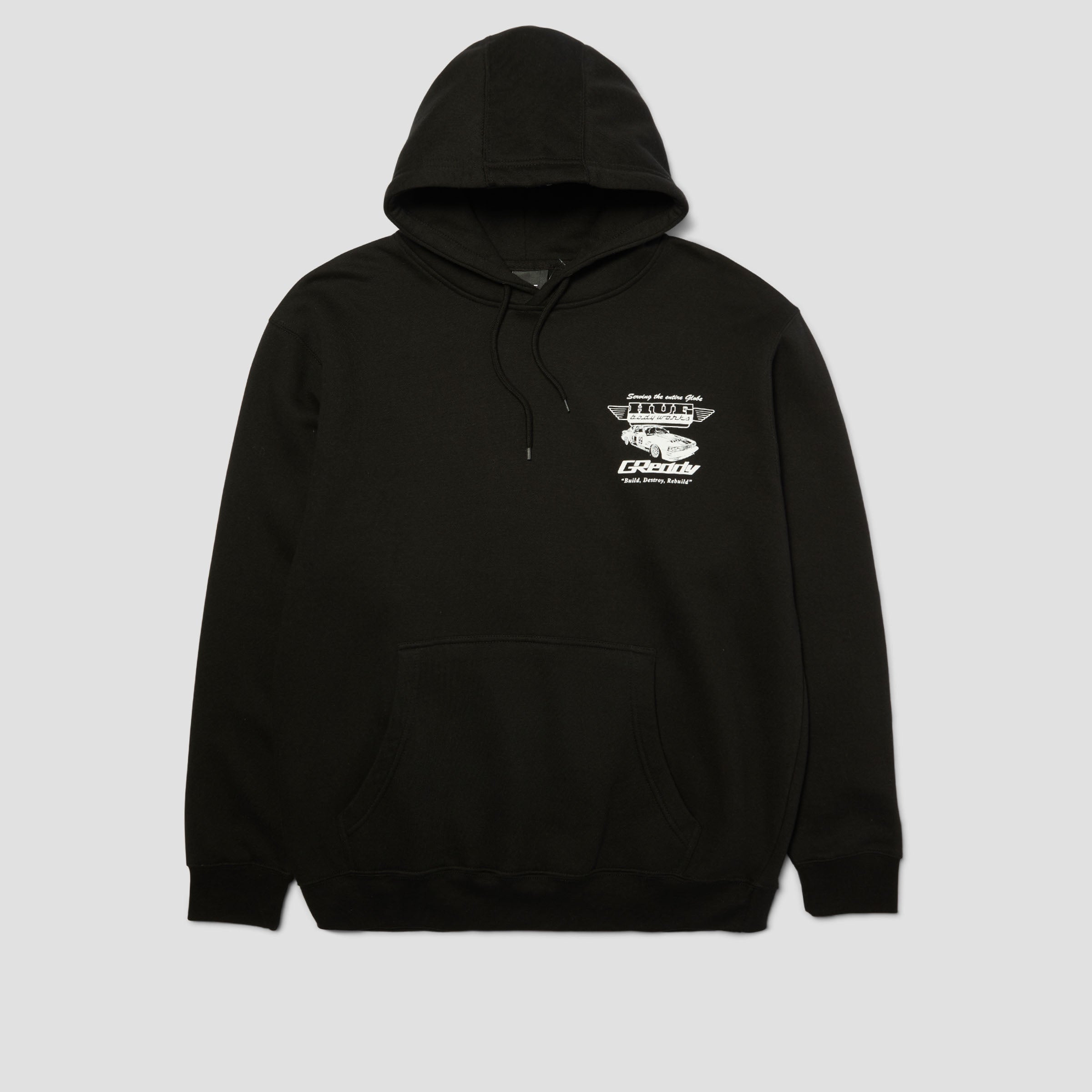 HUF x GReddy Body Works Pullover Hoodie Black