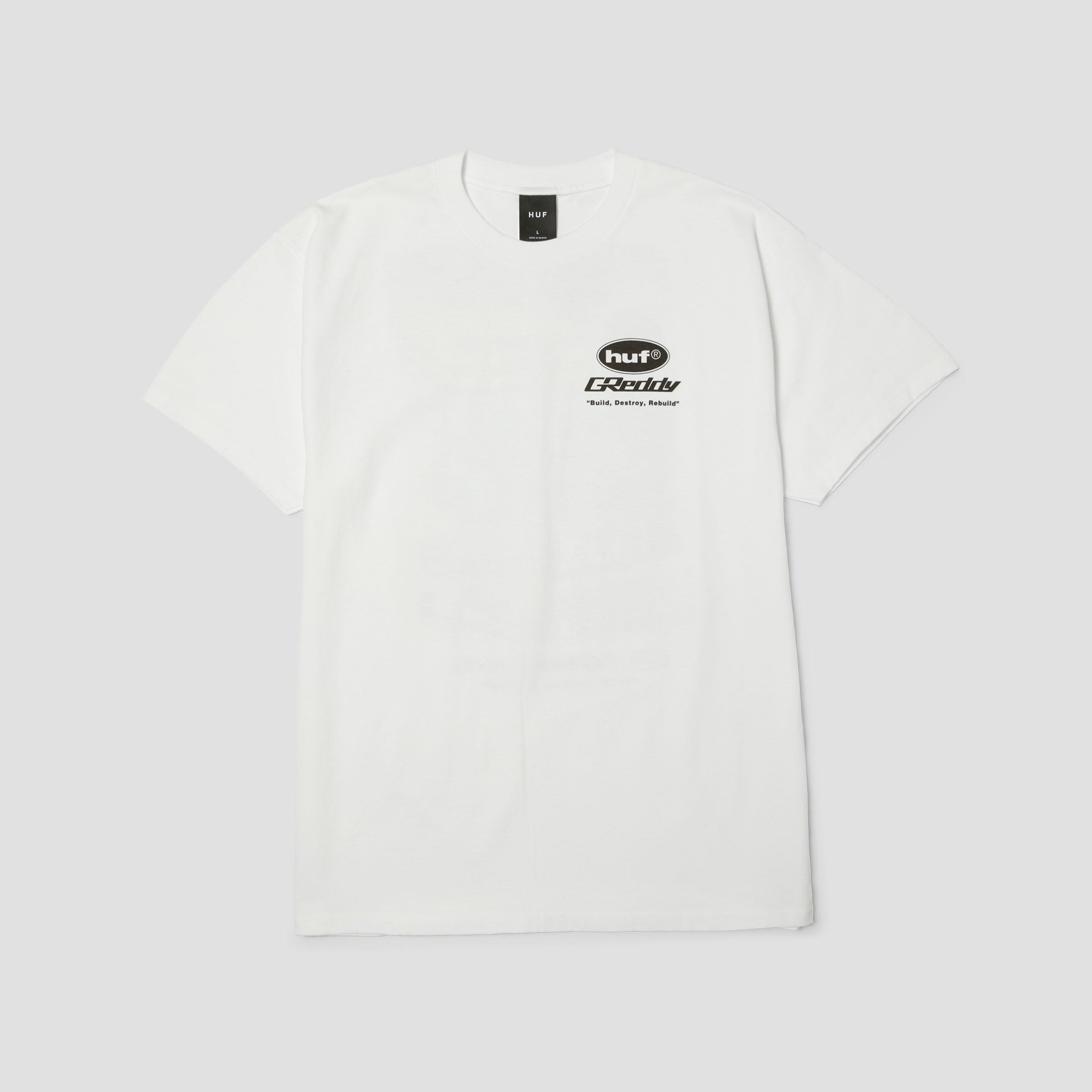 HUF x GReddy Parts T-Shirt White