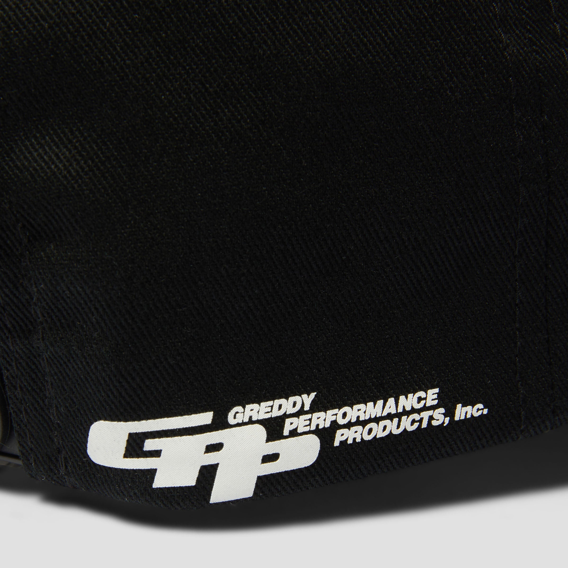 HUF x GReddy Team Snapback Black