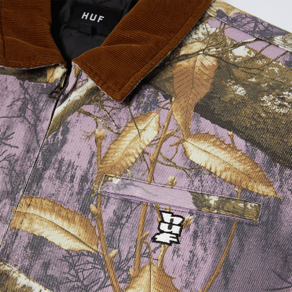 HUF x Realtree Megablast Work Jacket Lilac