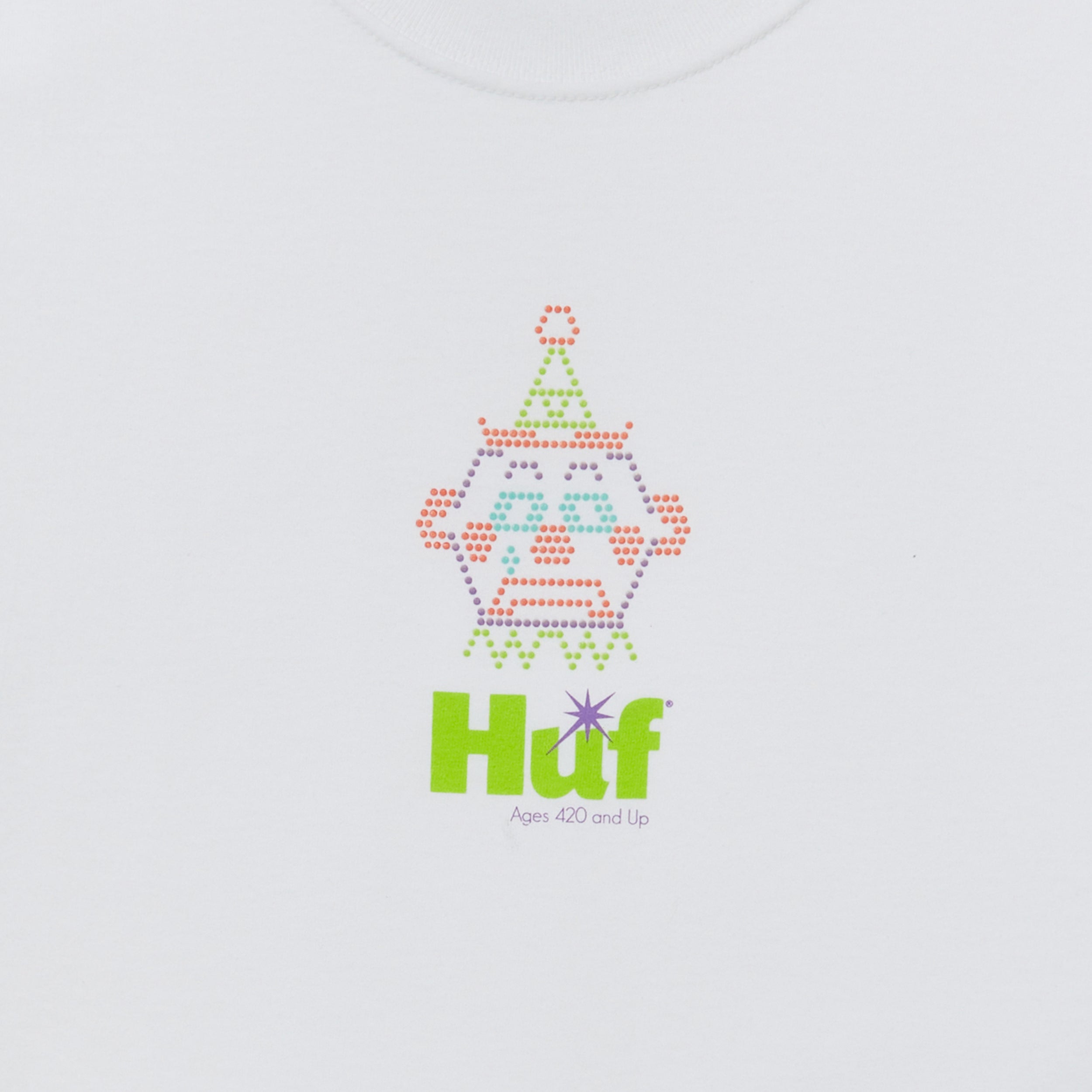 Huf Clownin Around T-Shirt White