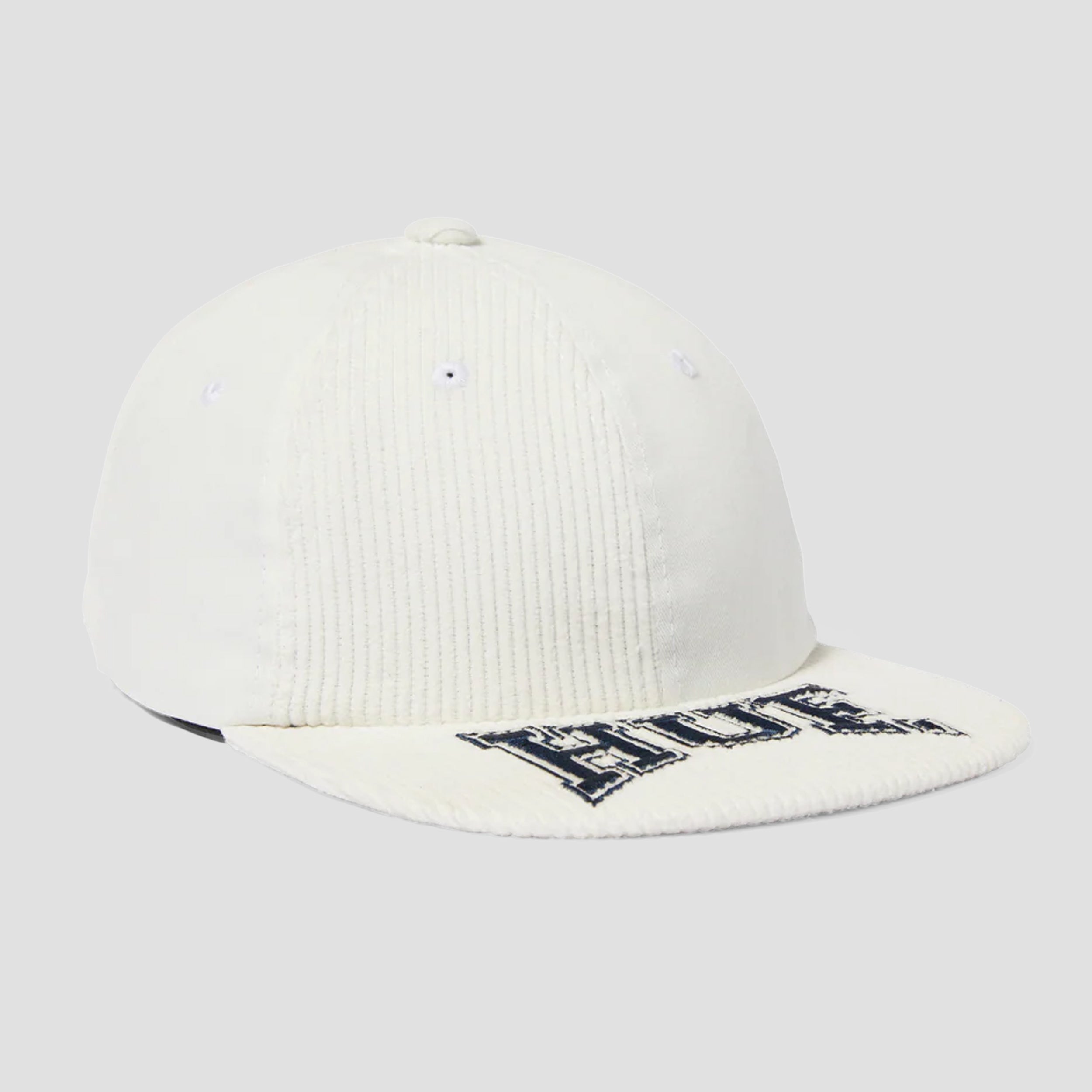 HUF Classic H Pin Wheel 6 Panel Hat White