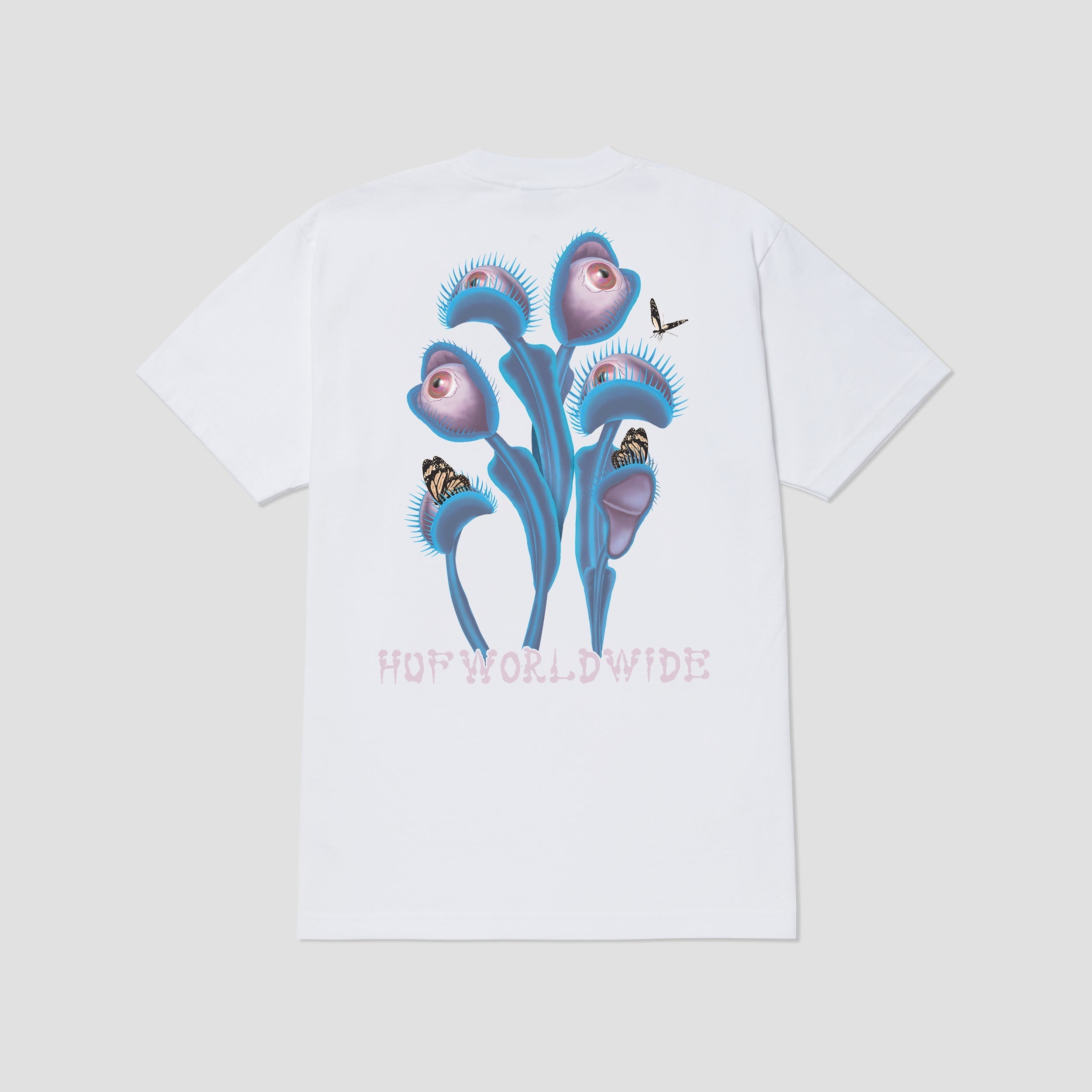 Huf Fly Trap T-Shirt White