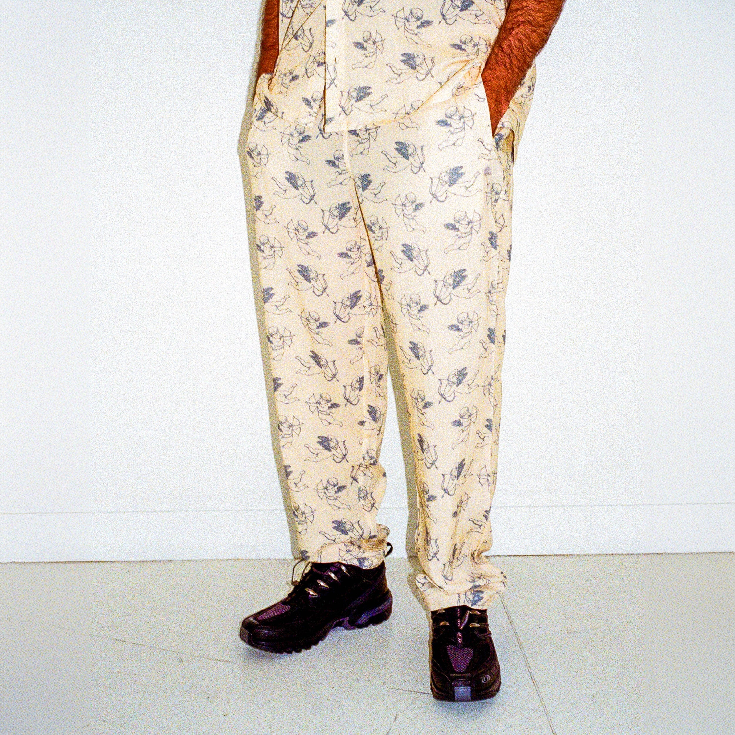 Helas Angels Pyjama Pants Beige