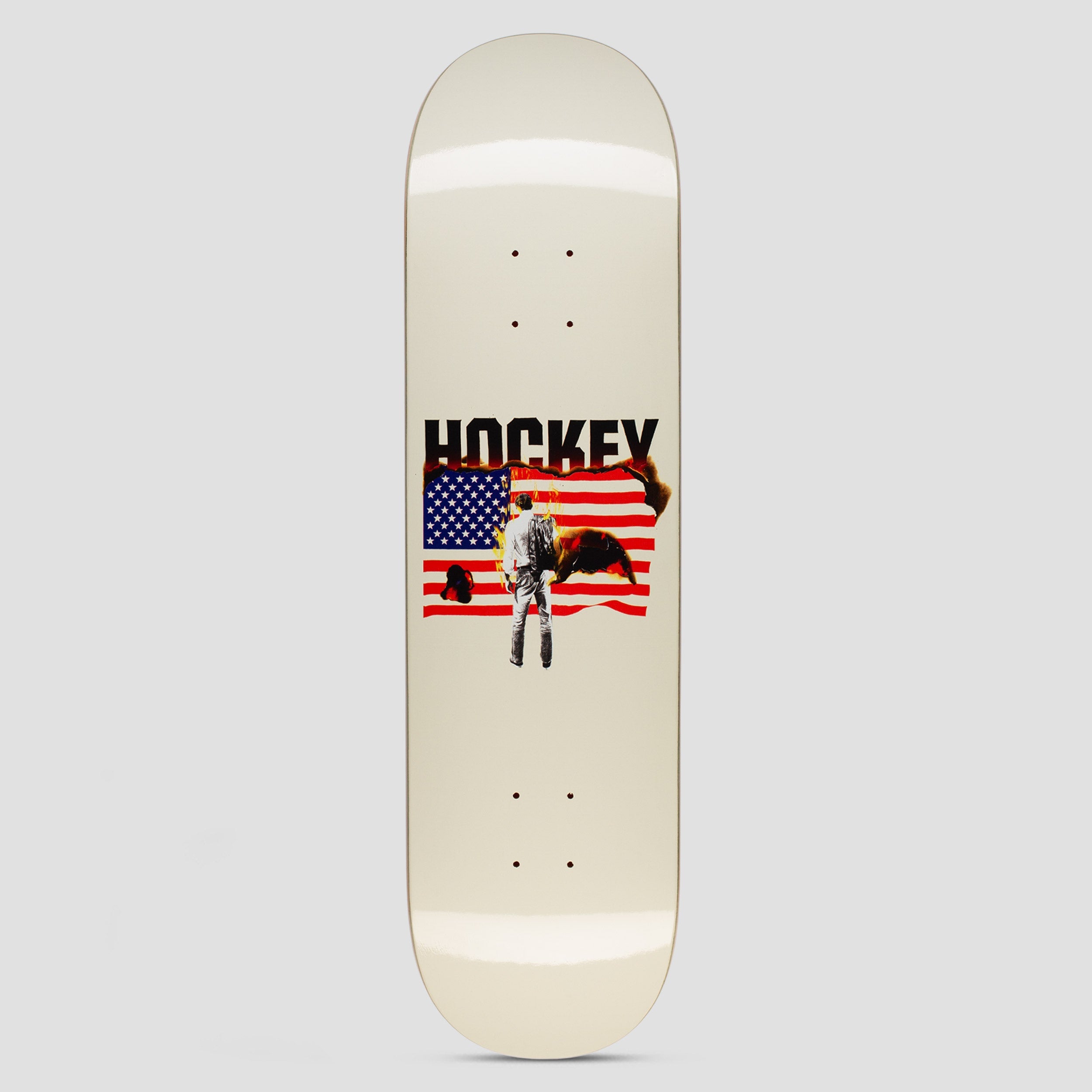 Hockey 8.38 Nobody Andrew Allen Shape 1 Skateboard Deck