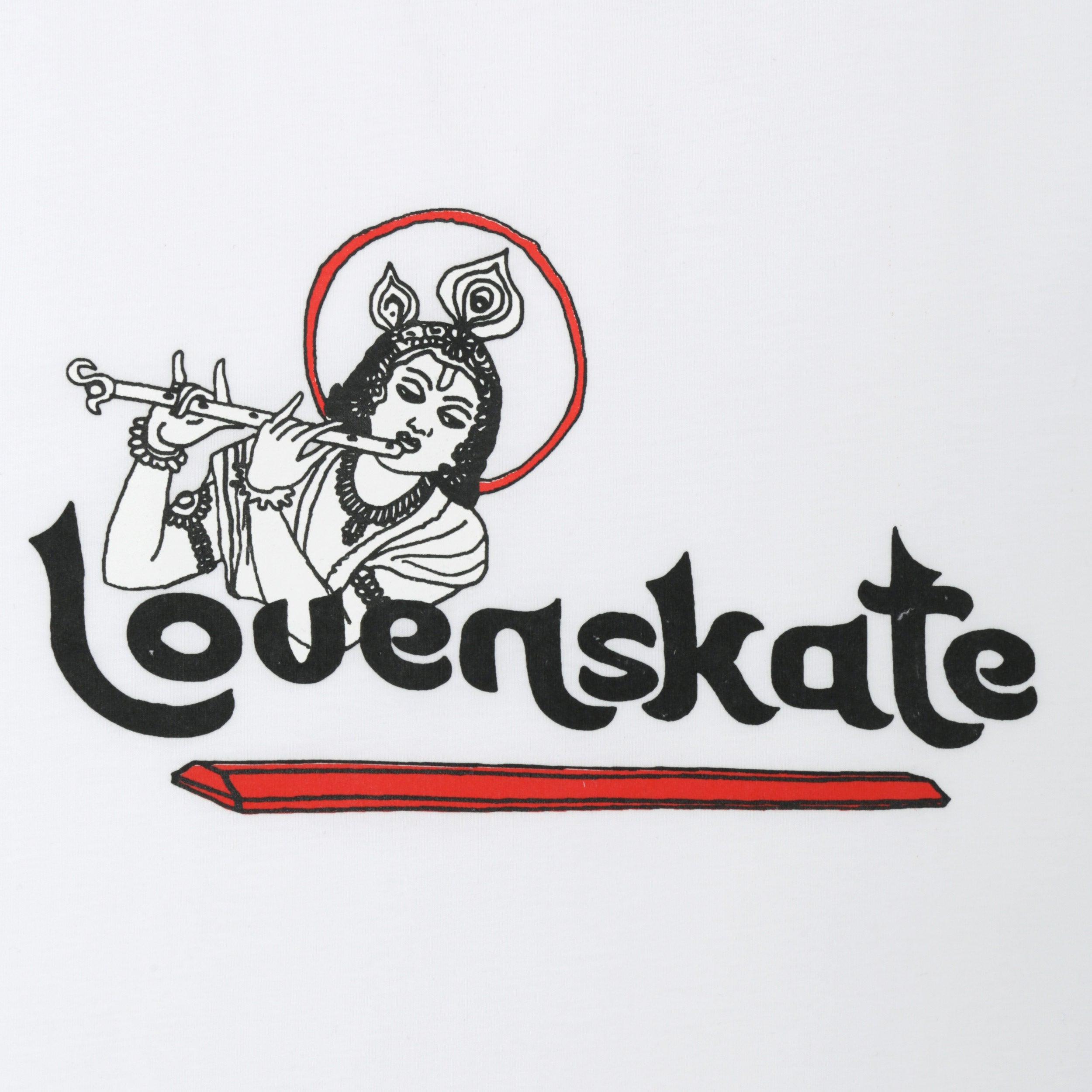 Lovenskate Curbasutra T-Shirt Burnt White