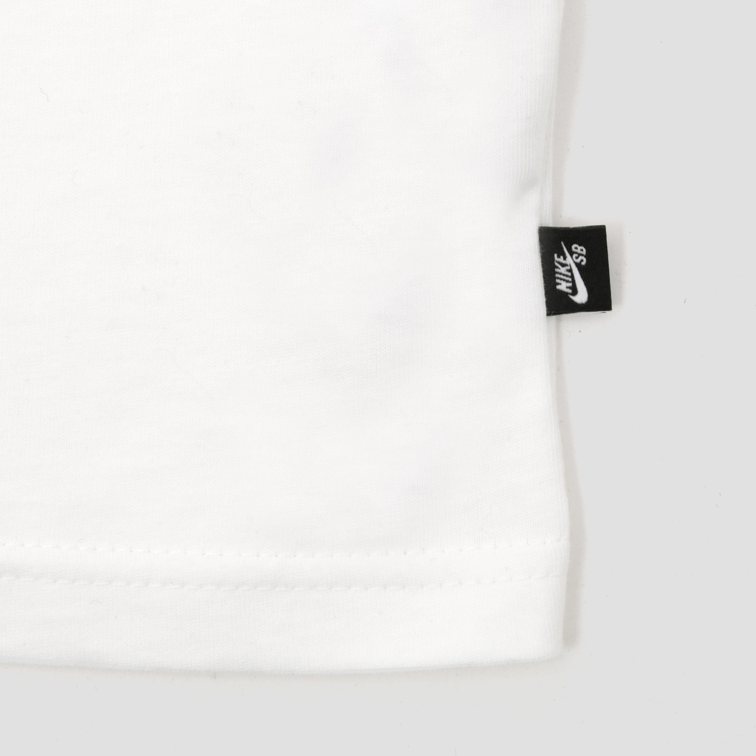 Nike SB Large Logo T-Shirt White / Black