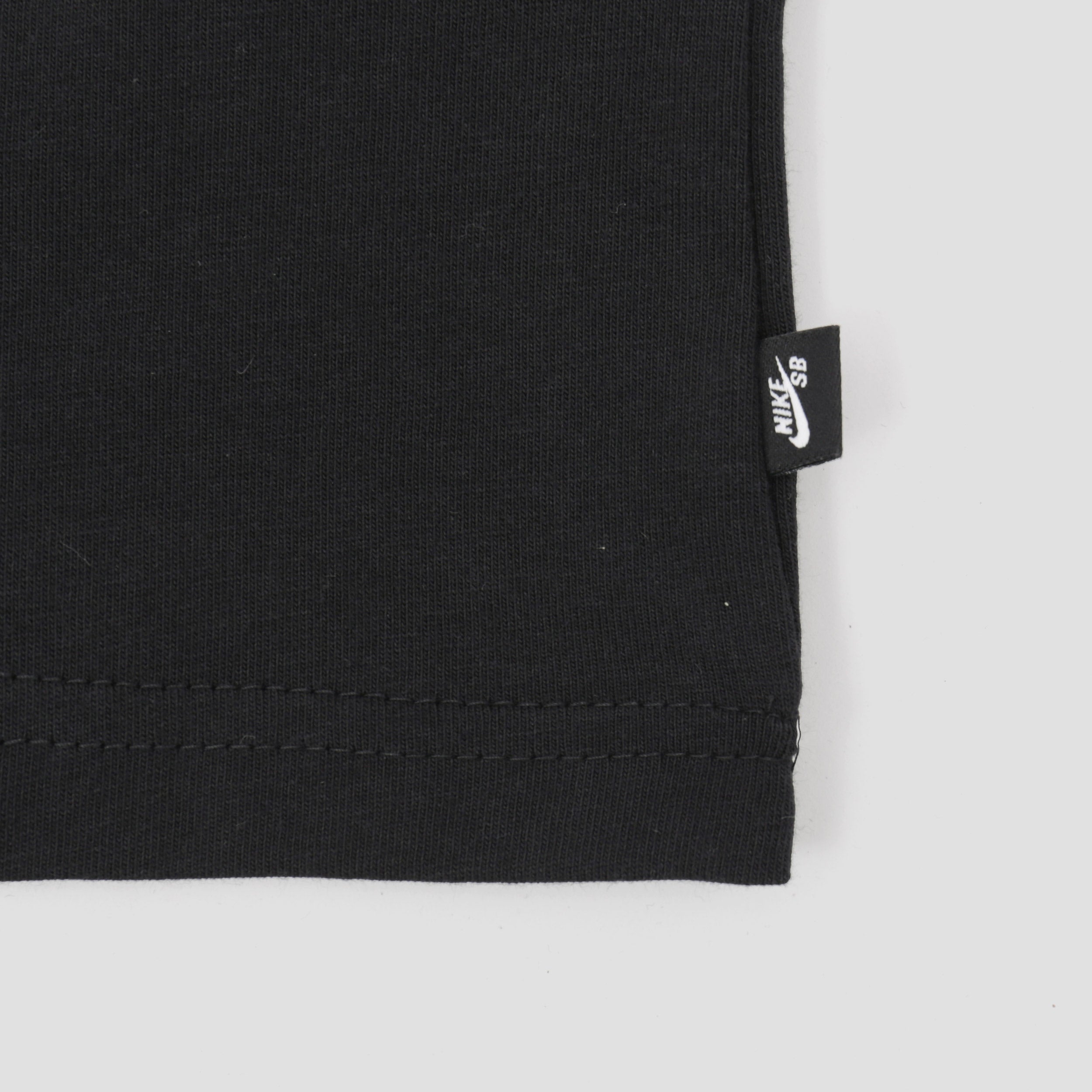 Nike SB Large Logo T-Shirt Black / White