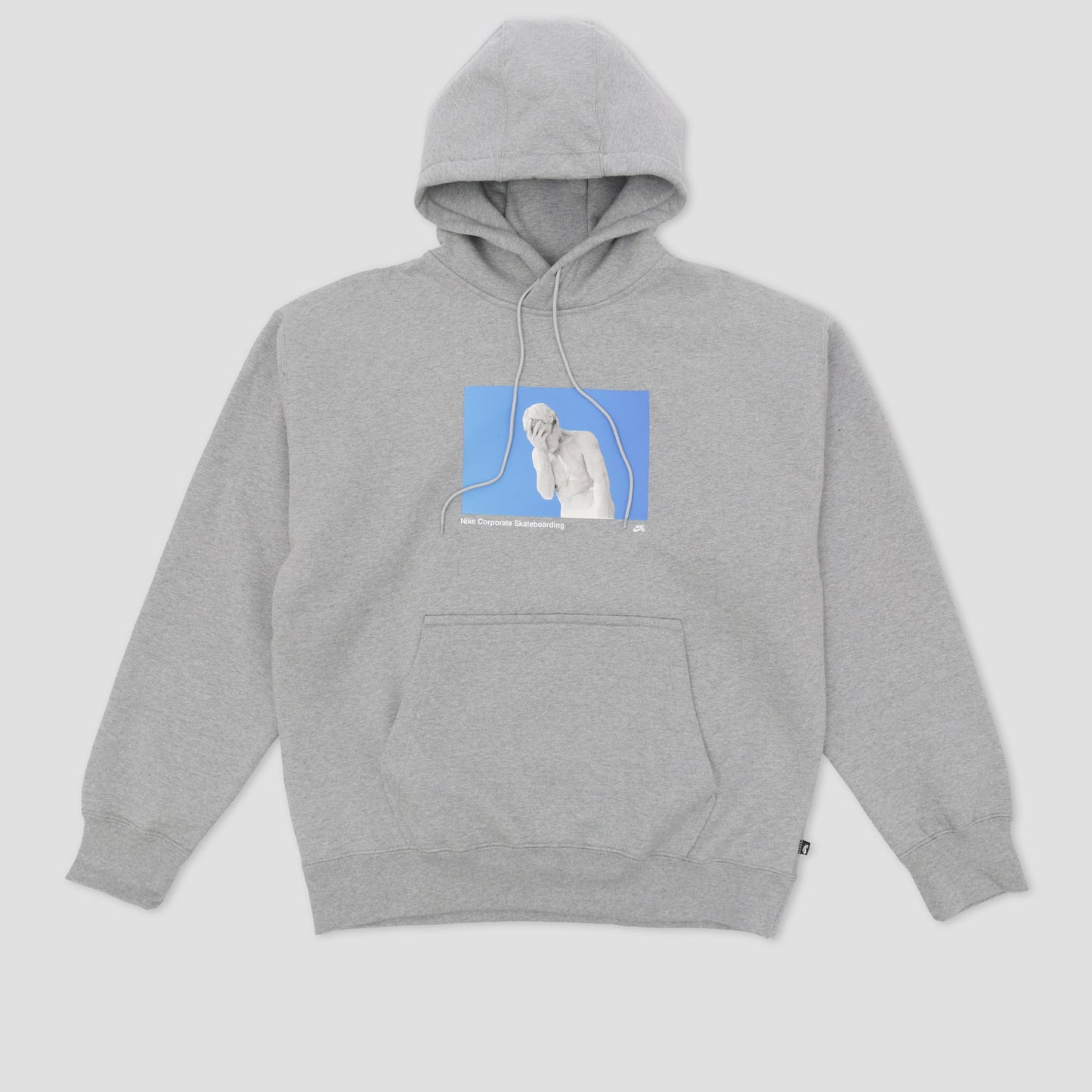 Nike SB CorpoSK8 GFX Hood Heather Grey