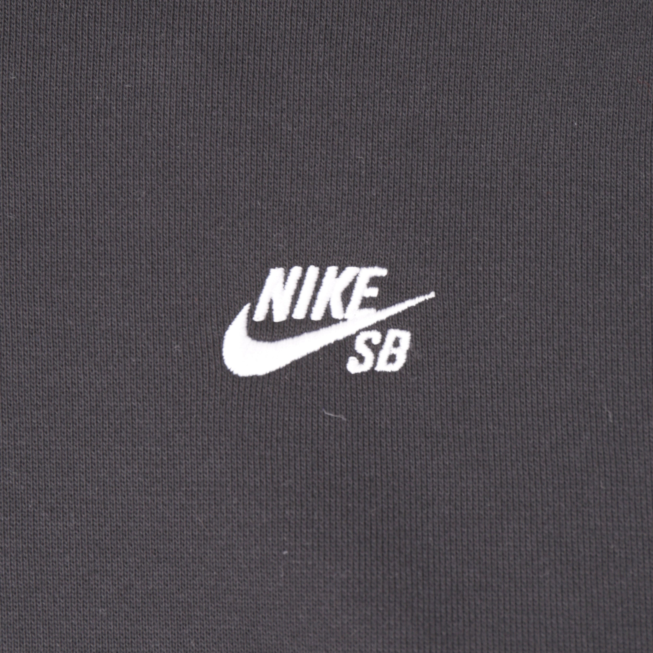 Nike SB Embroidered Logo Fleece Pullover Hood Black