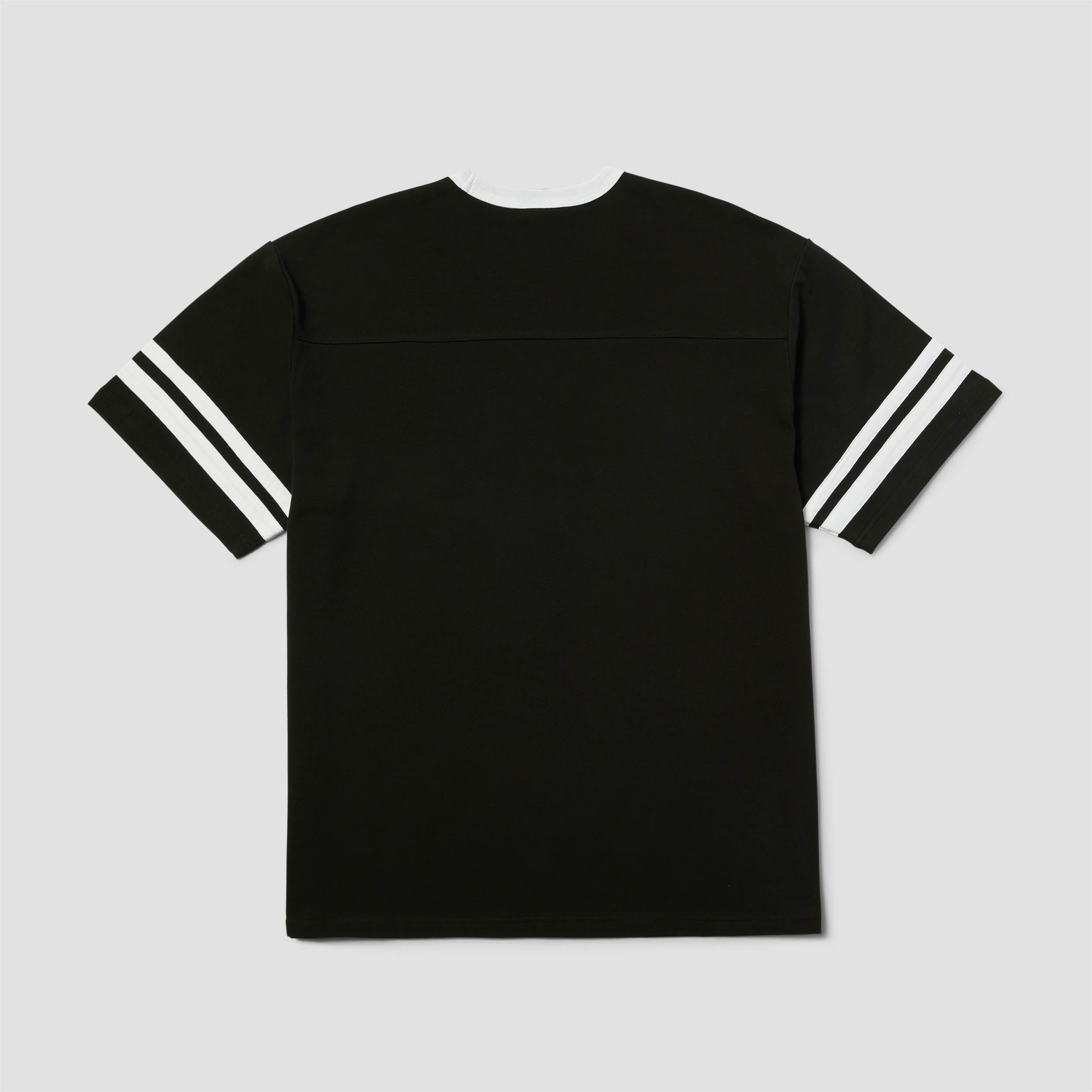 Huf Ives Football Shirt Black
