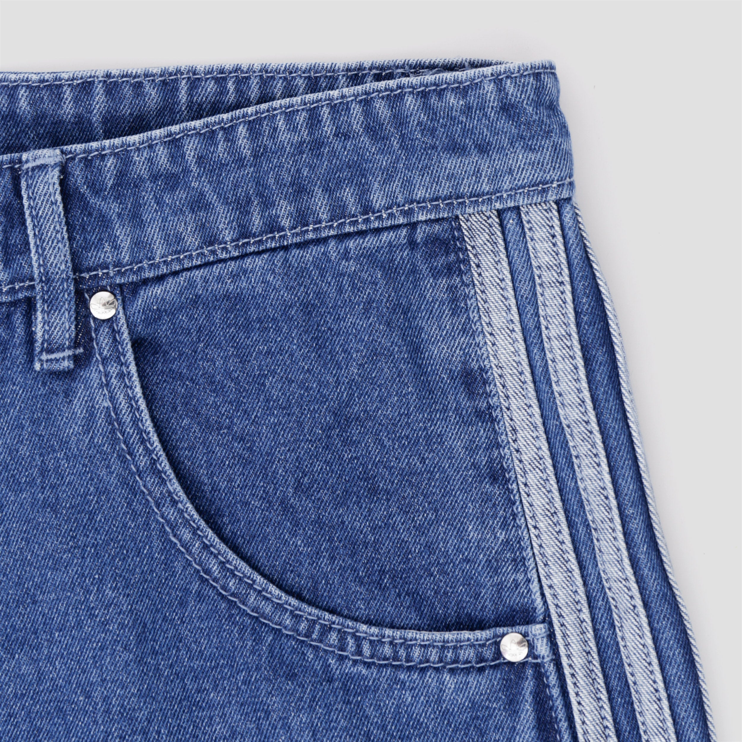 Adidas Firebird Pants Medium Blue Denim