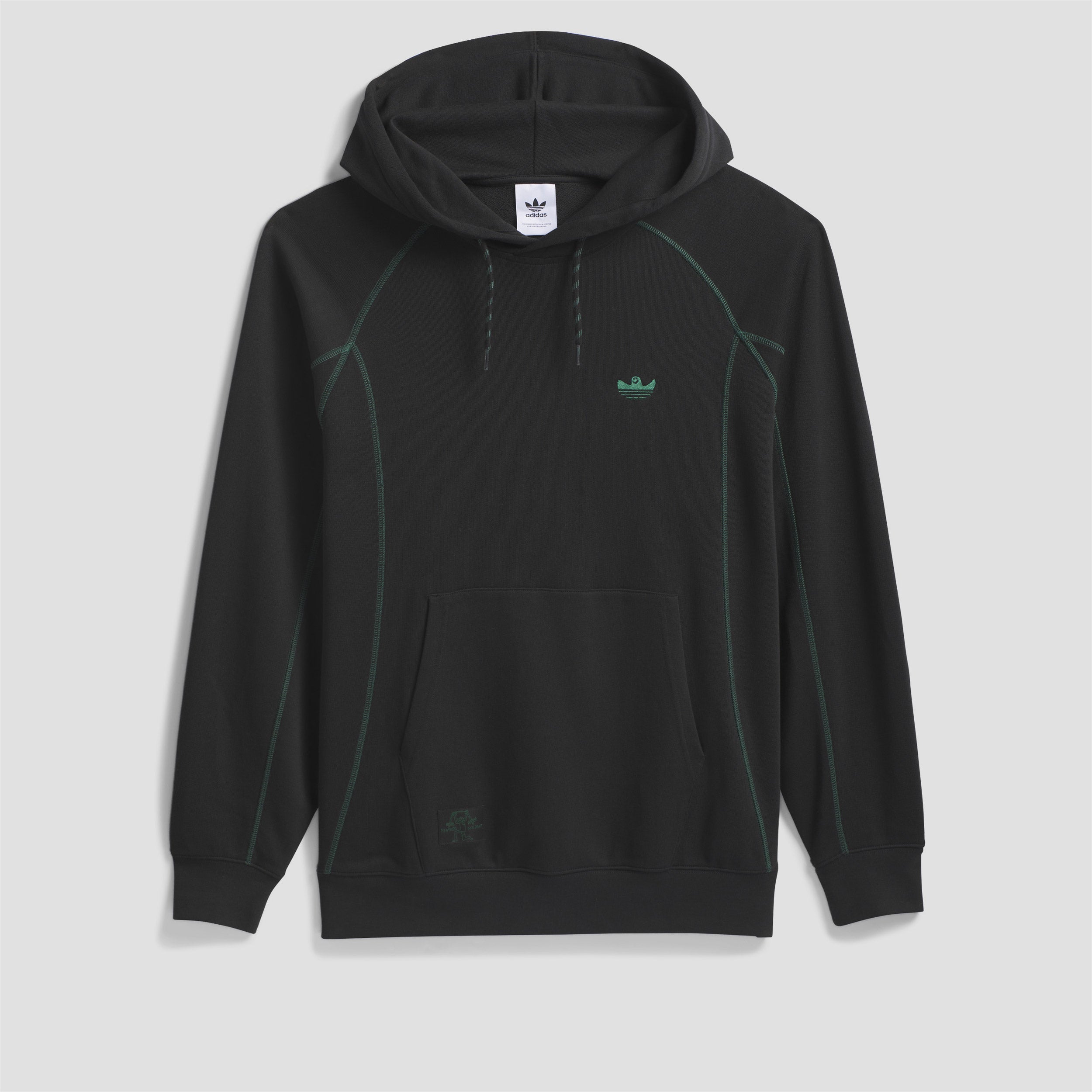 Adidas Shmoofoil Featherweight Hood Black / Dark Green