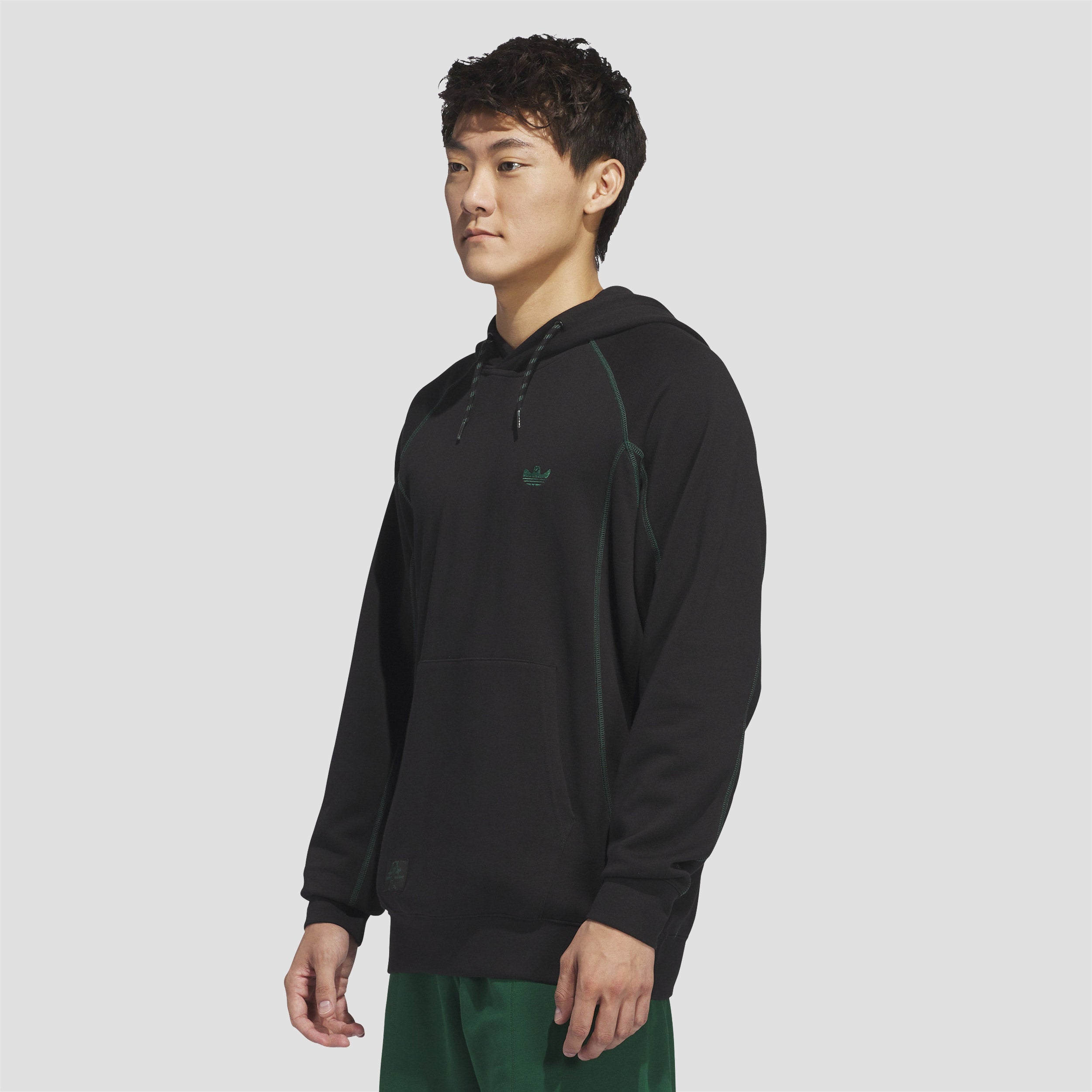 Adidas Shmoofoil Featherweight Hood Black / Dark Green