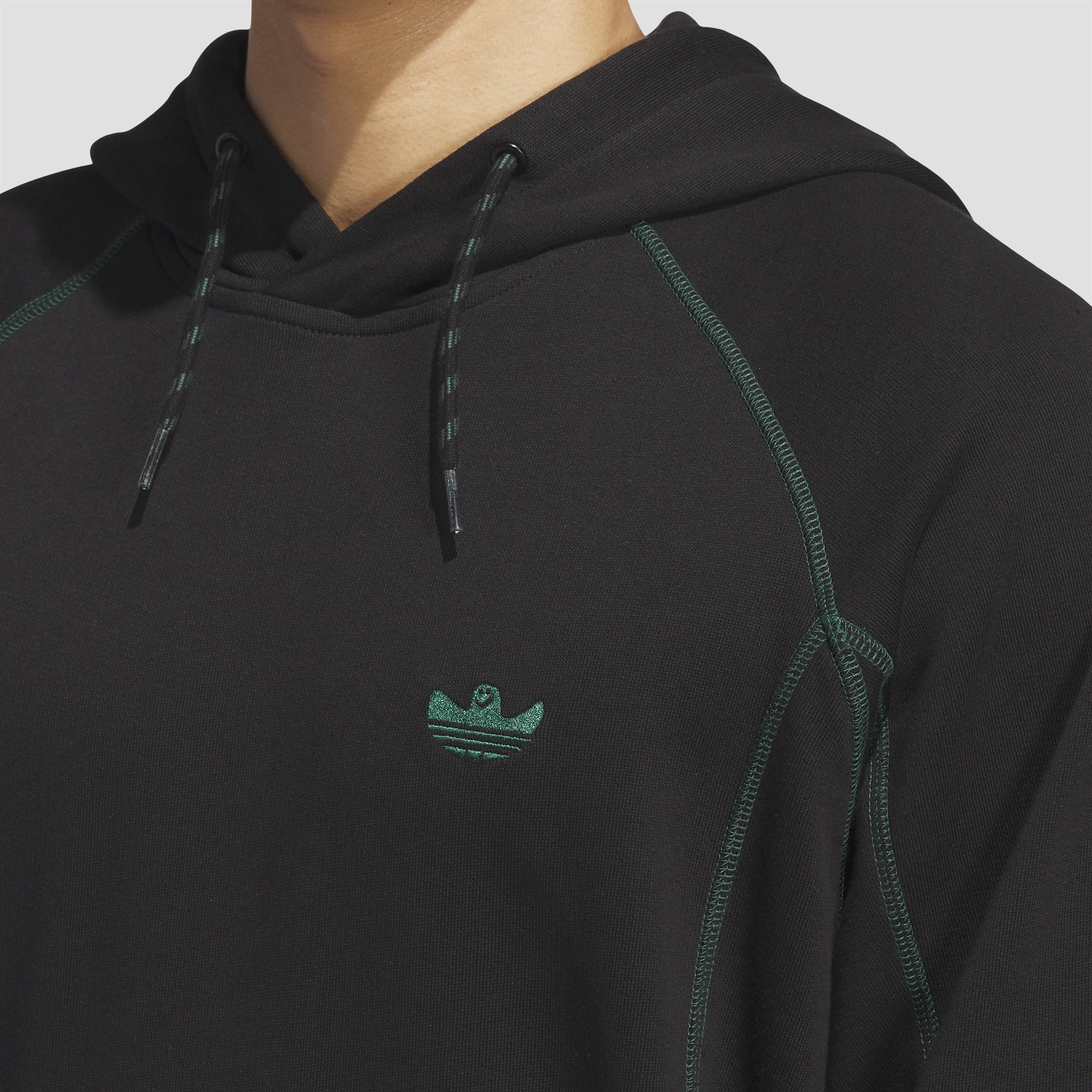 Adidas Shmoofoil Featherweight Hood Black / Dark Green