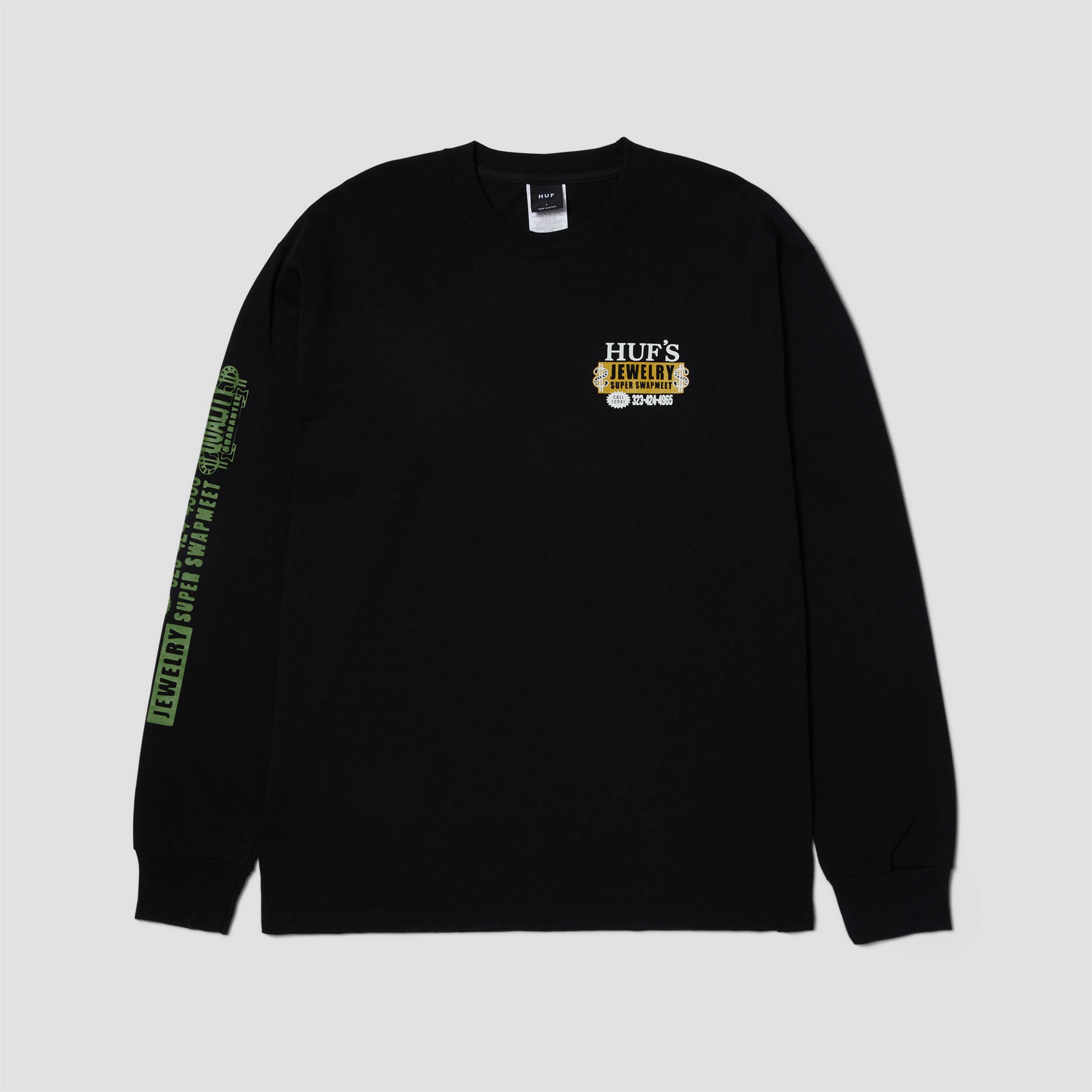 HUF Jewelry Longsleeve T-Shirt Black