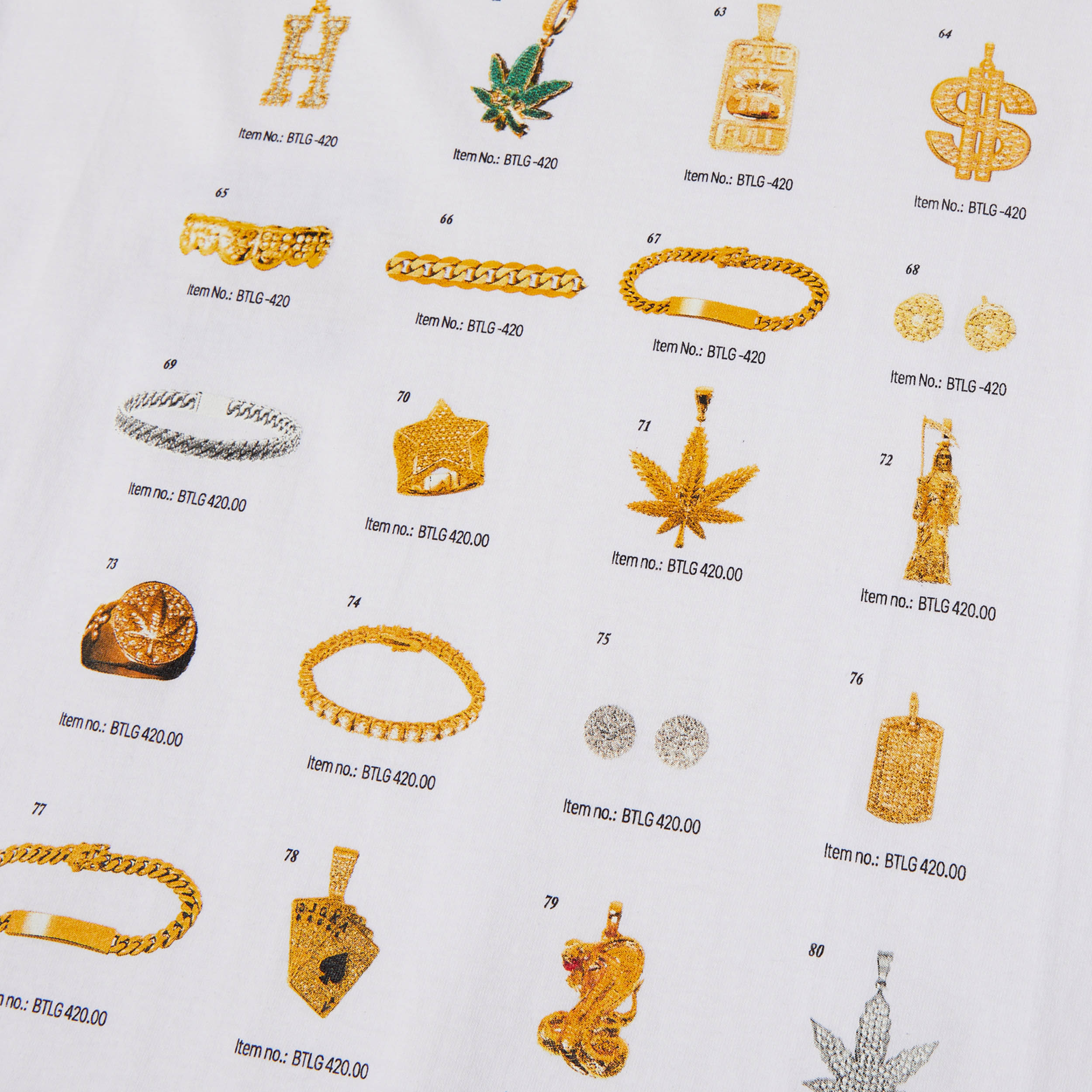 HUF Jewelry Longsleeve T-Shirt White