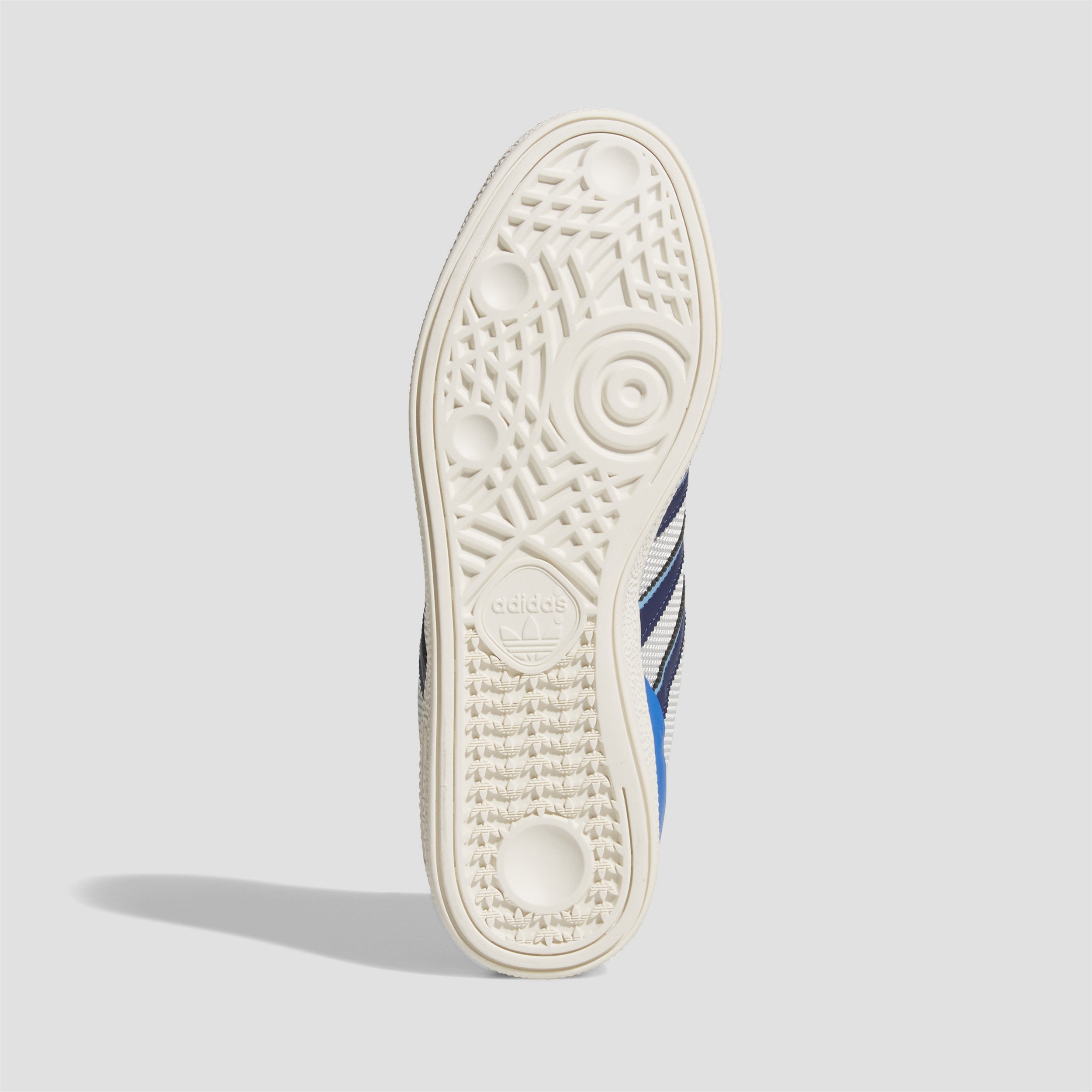 Adidas Busenitz Skate Shoes Grey Two / Dark Blue / Chalk White