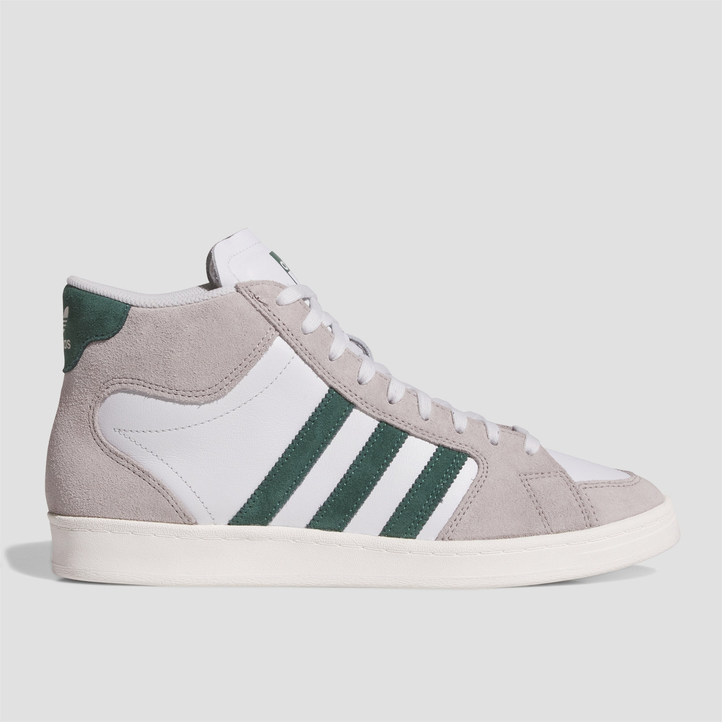 Adidas Superskate Skate Shoes Clear Granite / Collegiate Green / Crystal White