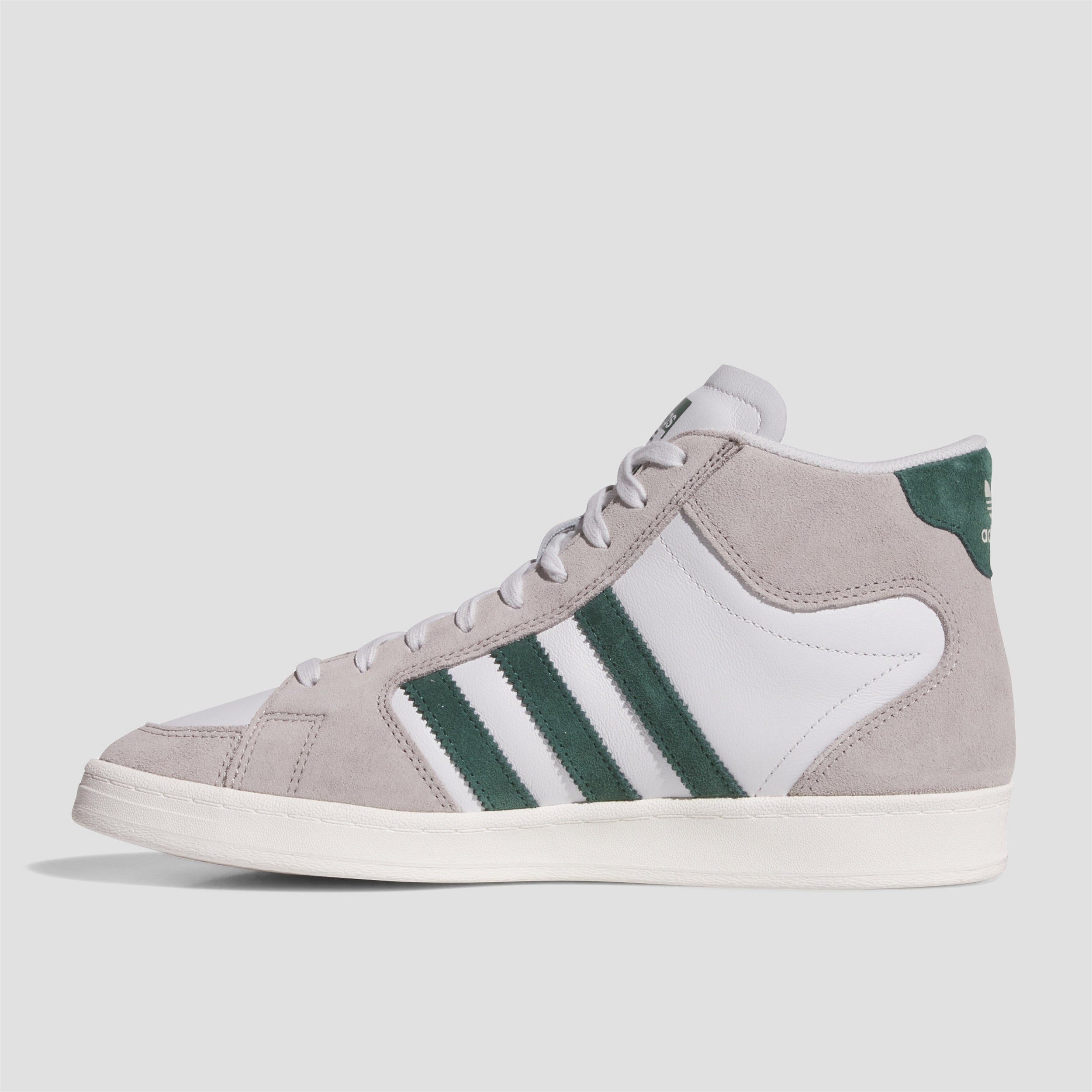 Adidas Superskate Skate Shoes Clear Granite / Collegiate Green / Crystal White