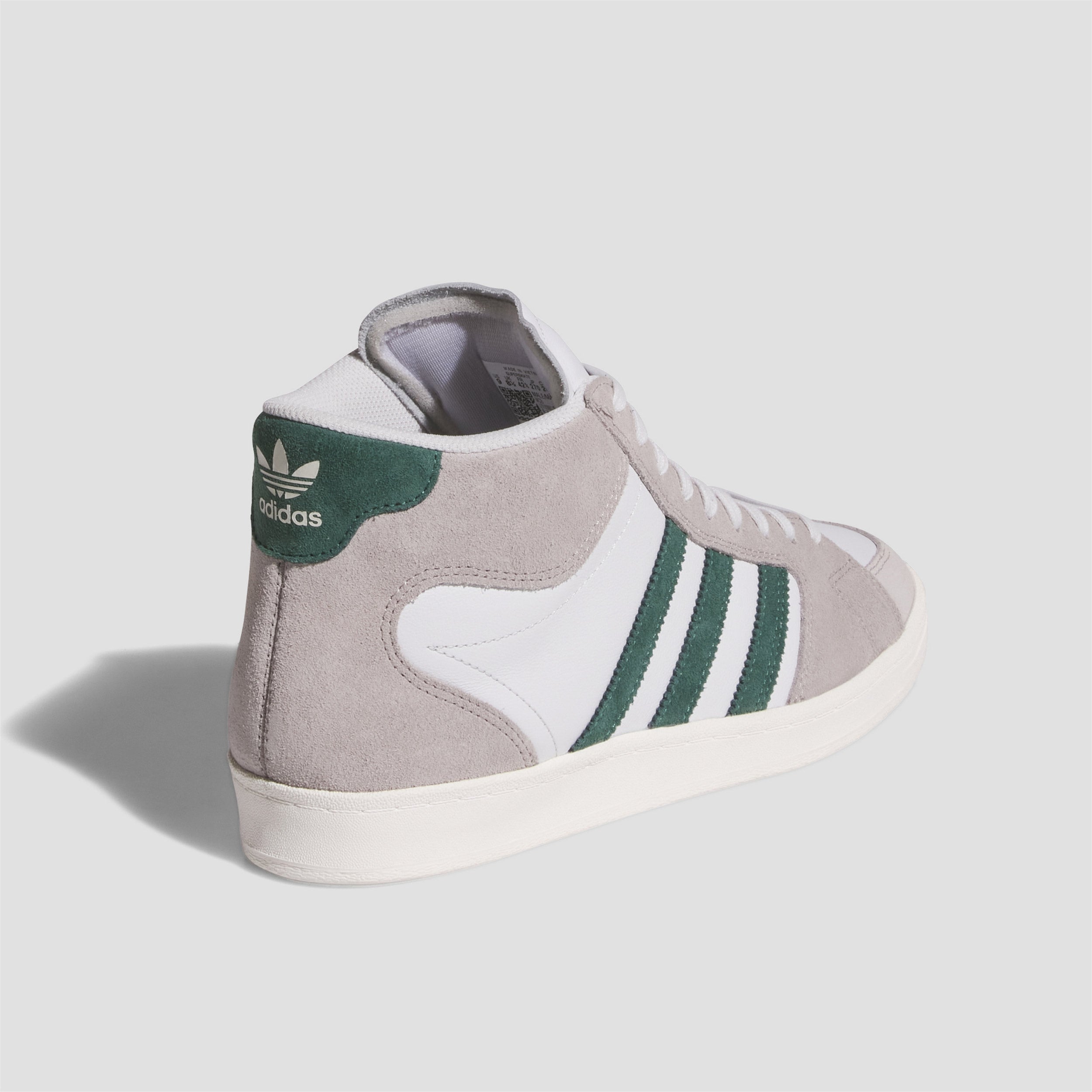 Adidas Superskate Skate Shoes Clear Granite / Collegiate Green / Crystal White
