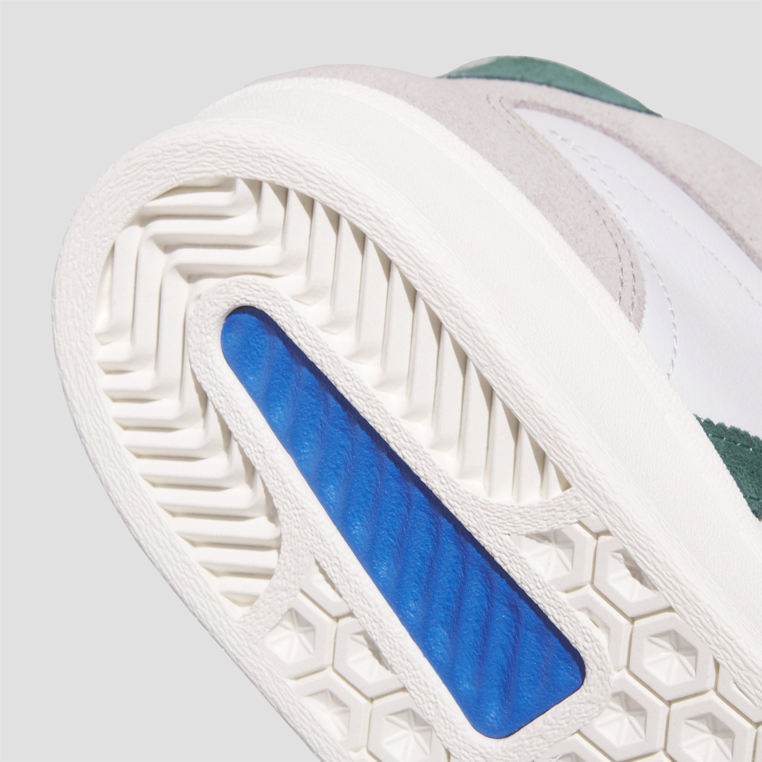 Adidas Superskate Skate Shoes Clear Granite / Collegiate Green / Crystal White