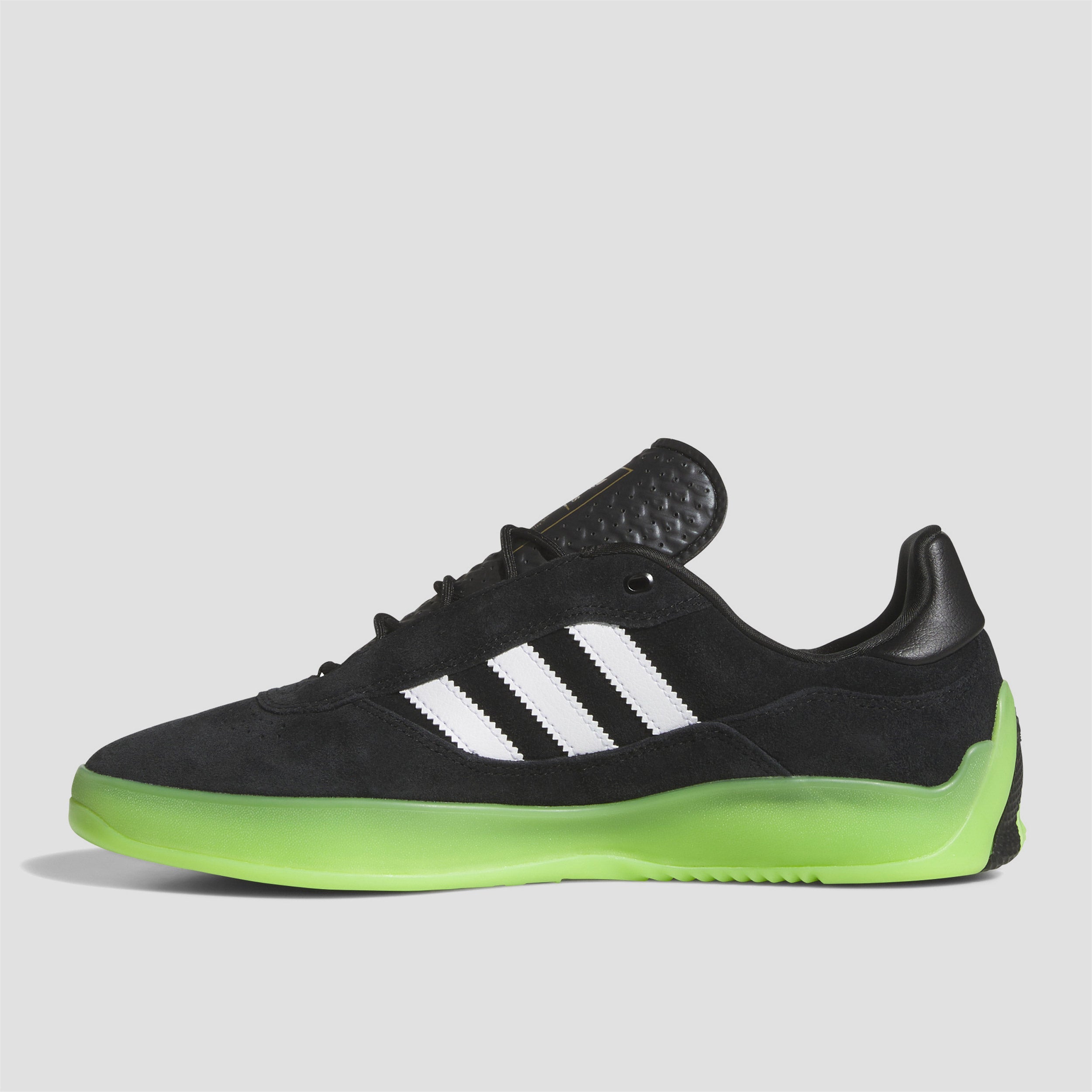 Adidas Puig Skate Shoes Core Black / White / Semi Solar Green