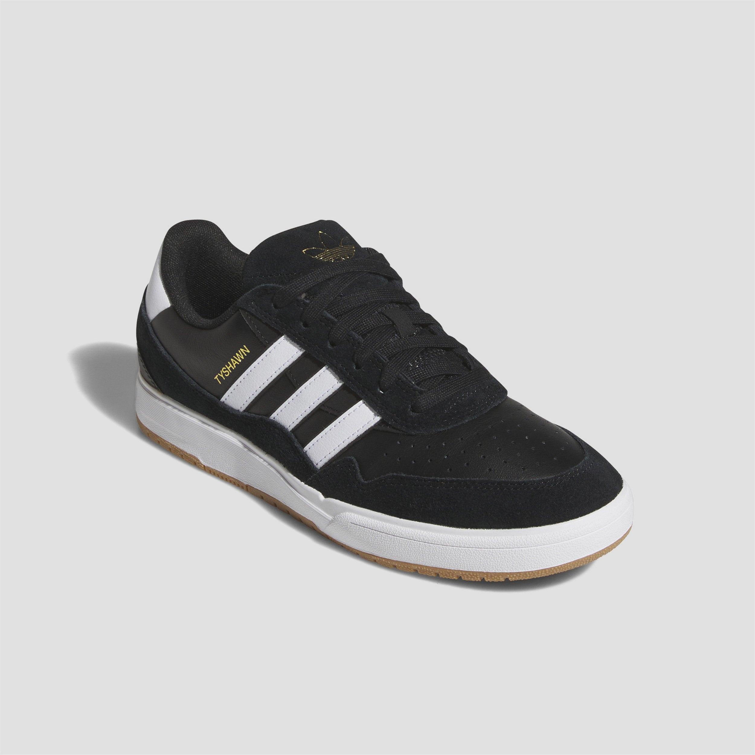Adidas Tyshawn II Skate Shoes Core Black / Cloud White / Gum