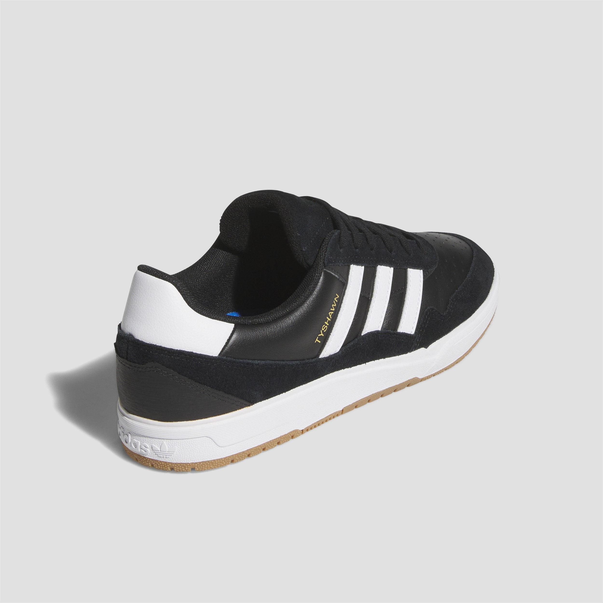 Adidas Tyshawn II Skate Shoes Core Black / Cloud White / Gum
