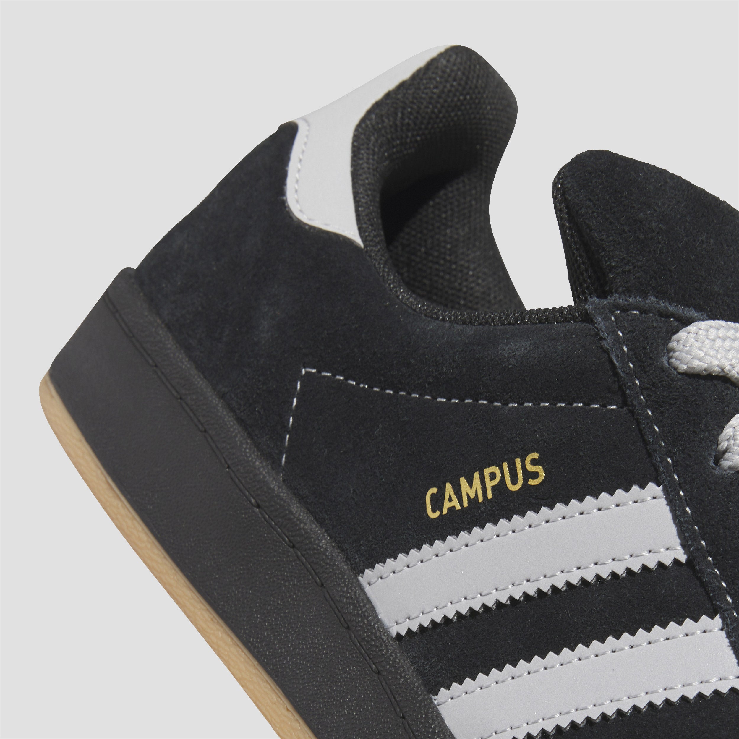Adidas Campus 90s ADV Skate Shoes Core Black / Grey Two / Gold Metallic