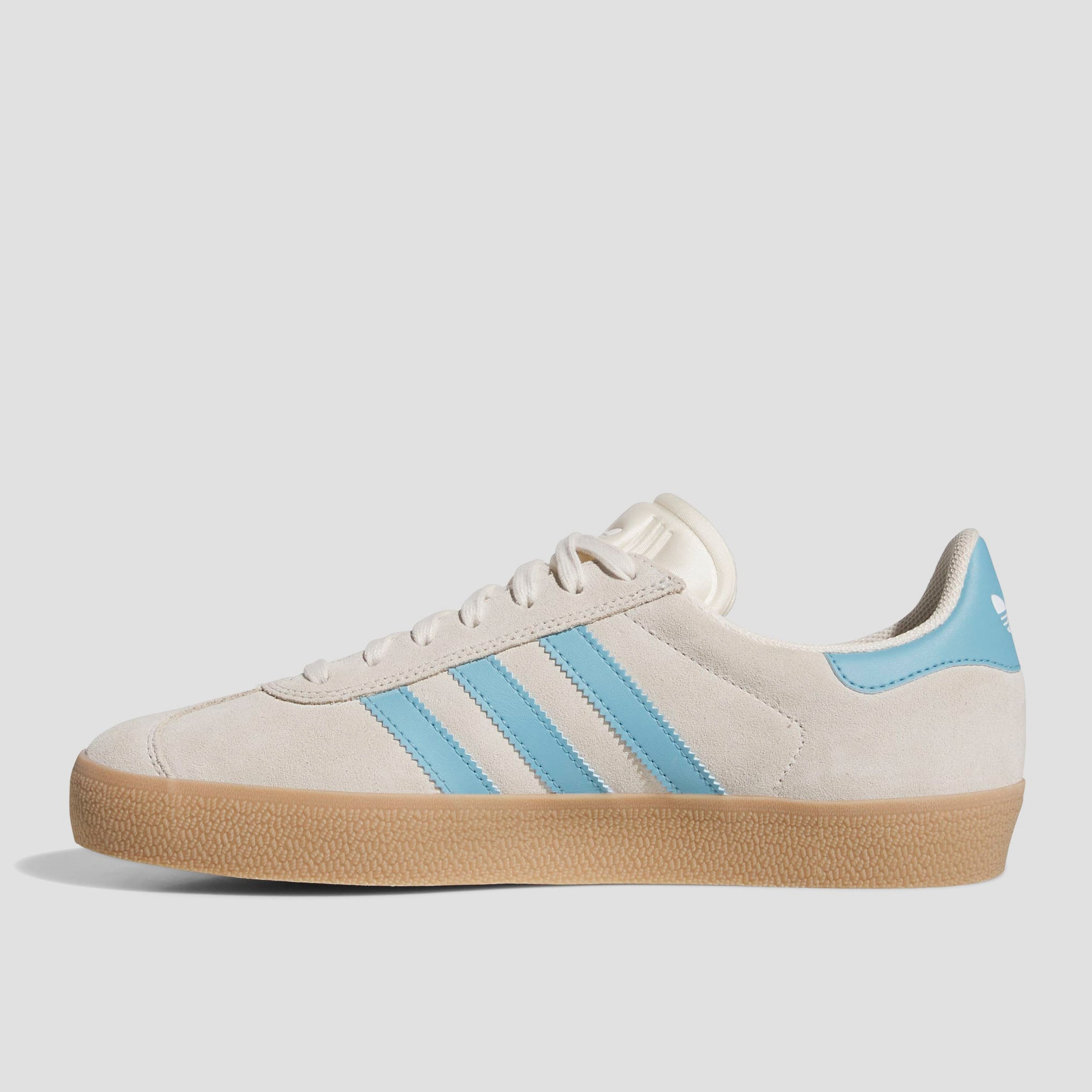 adidas Gazelle ADV Skate Shoes Wonder White / Preloved Blue / Gum