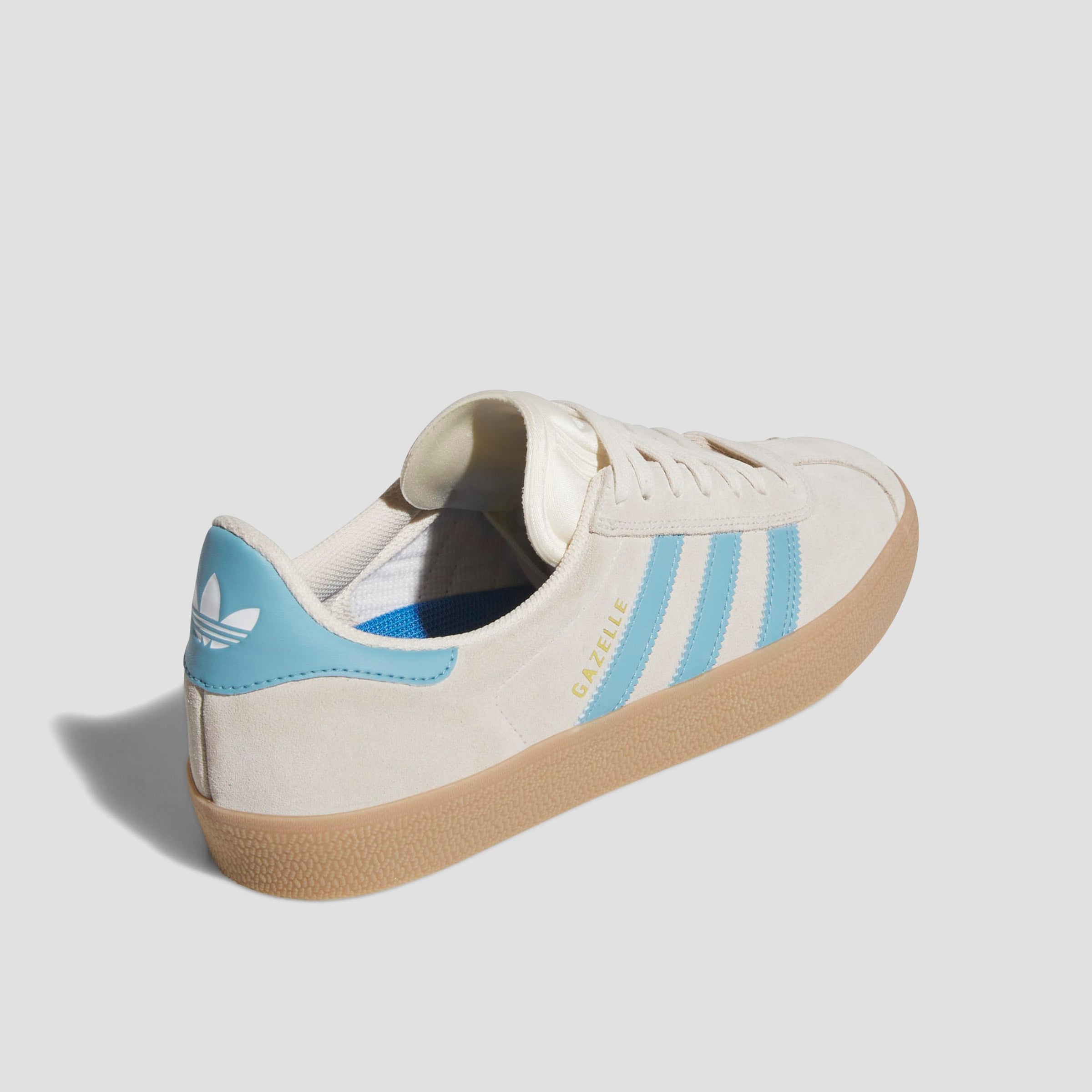 adidas Gazelle ADV Skate Shoes Wonder White / Preloved Blue / Gum