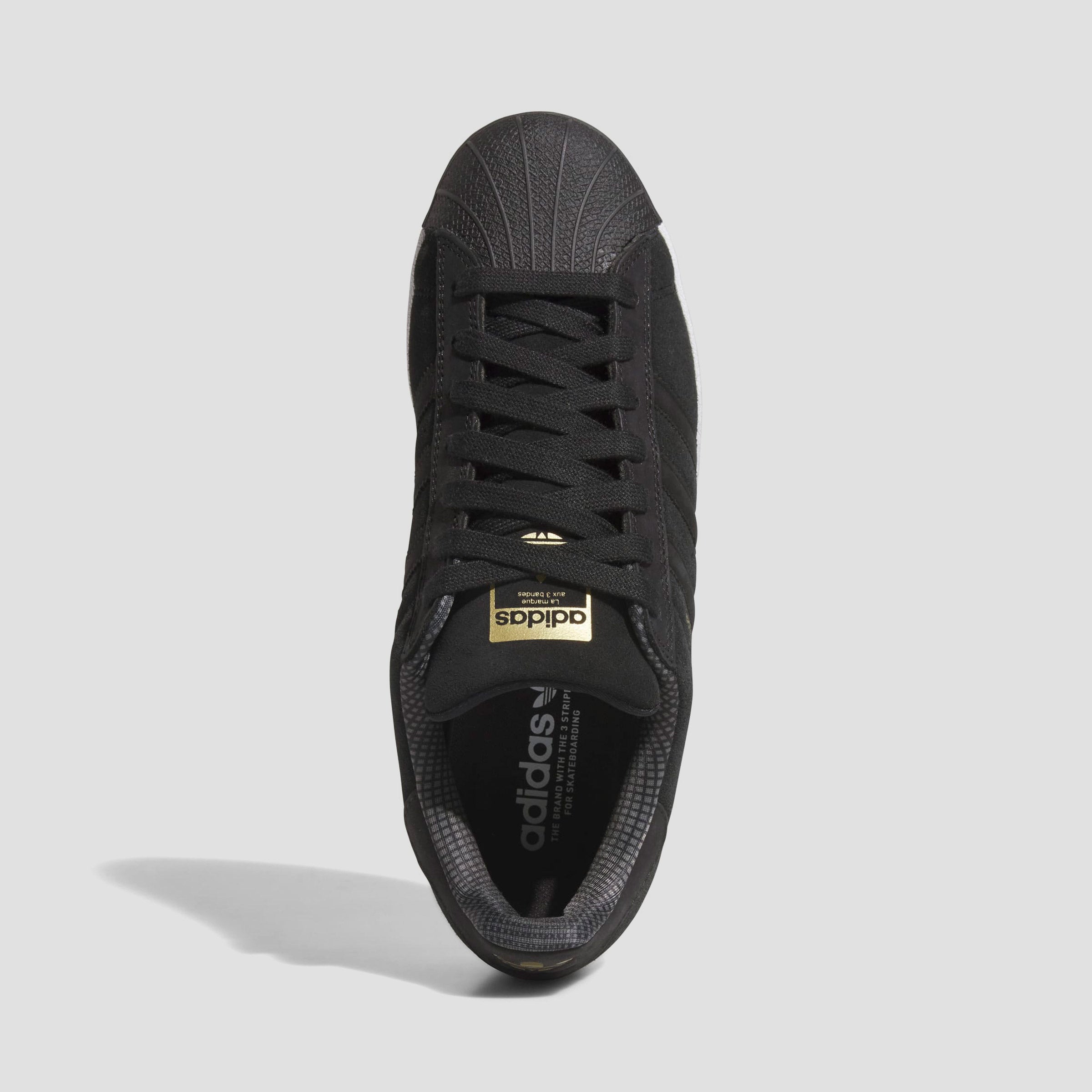 adidas Superstar ADV Skate Shoes Core Black / Core Black / Footwear White