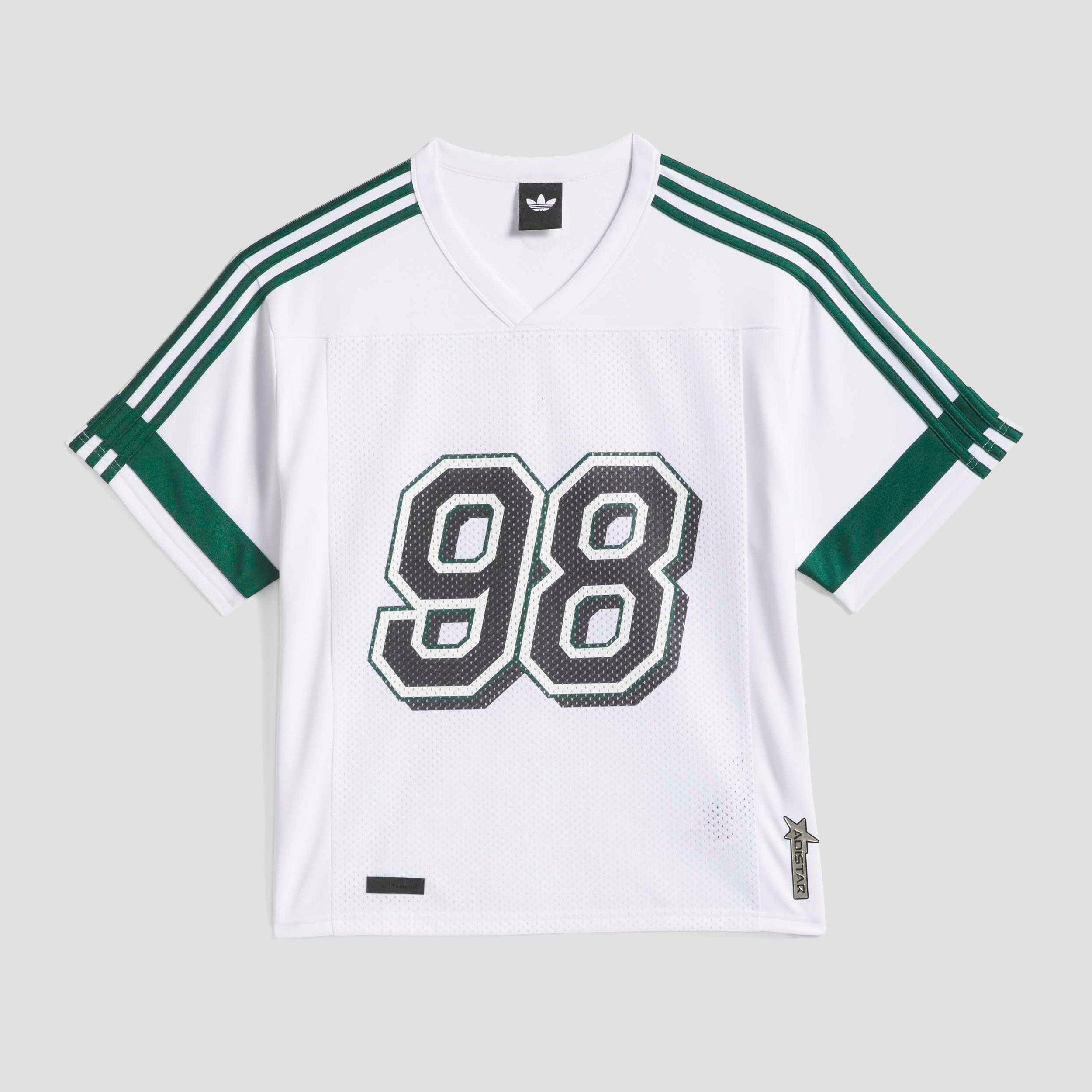 Adidas Tyshawn Jersey White / Ice Mauve / Core Green