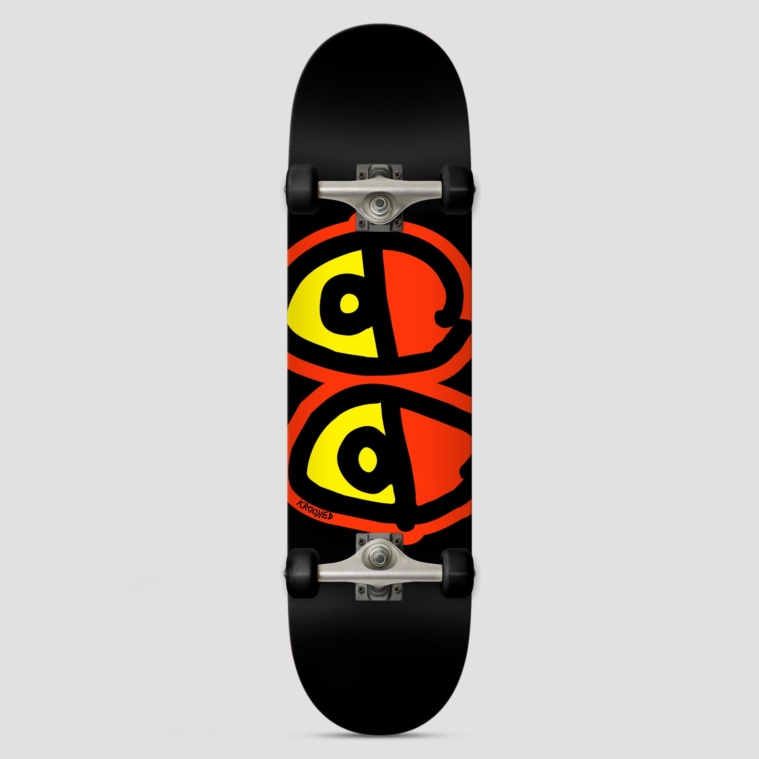 Krooked 8 Glow Eyes Complete Skateboard
