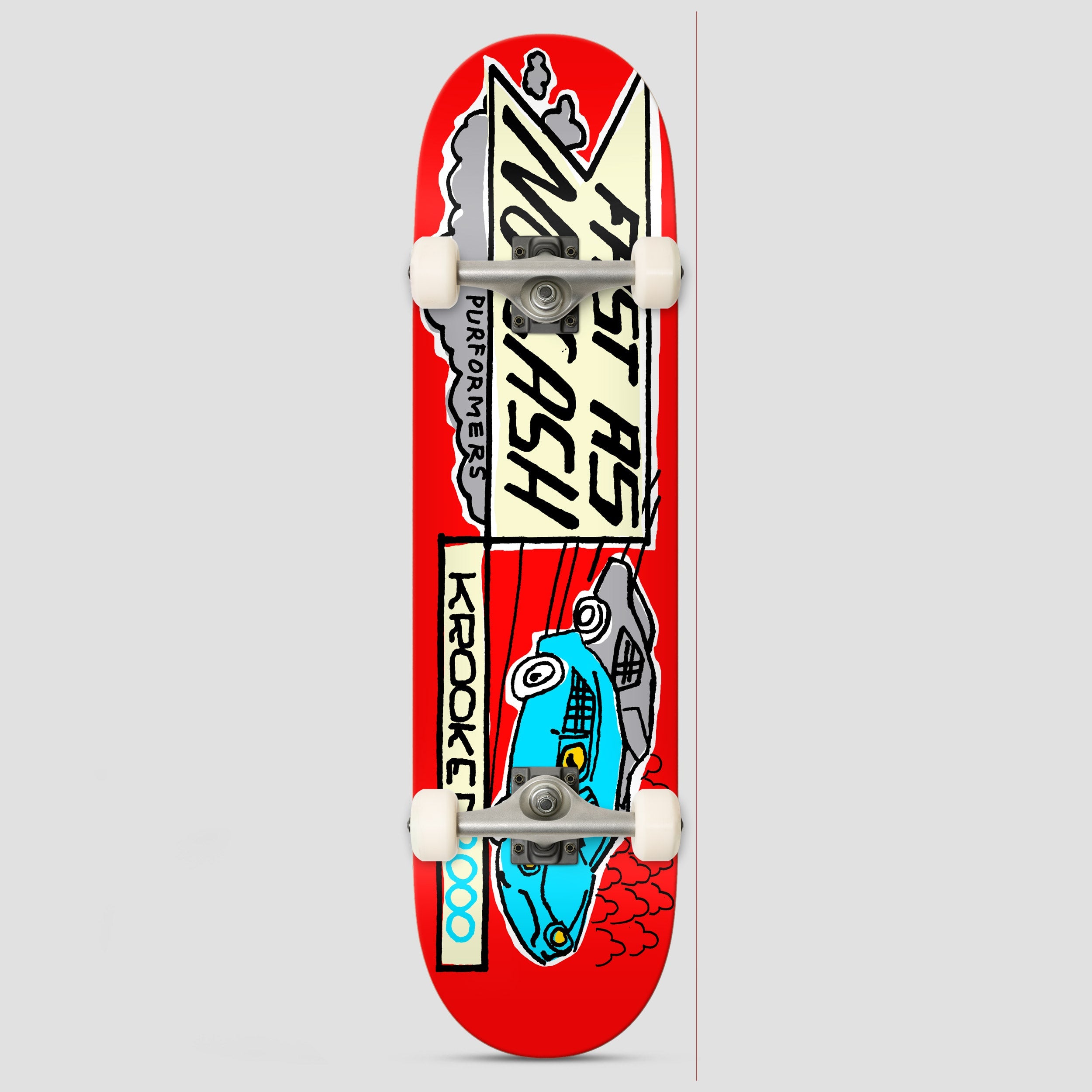 Krooked 8.5 Racing Complete Skateboard
