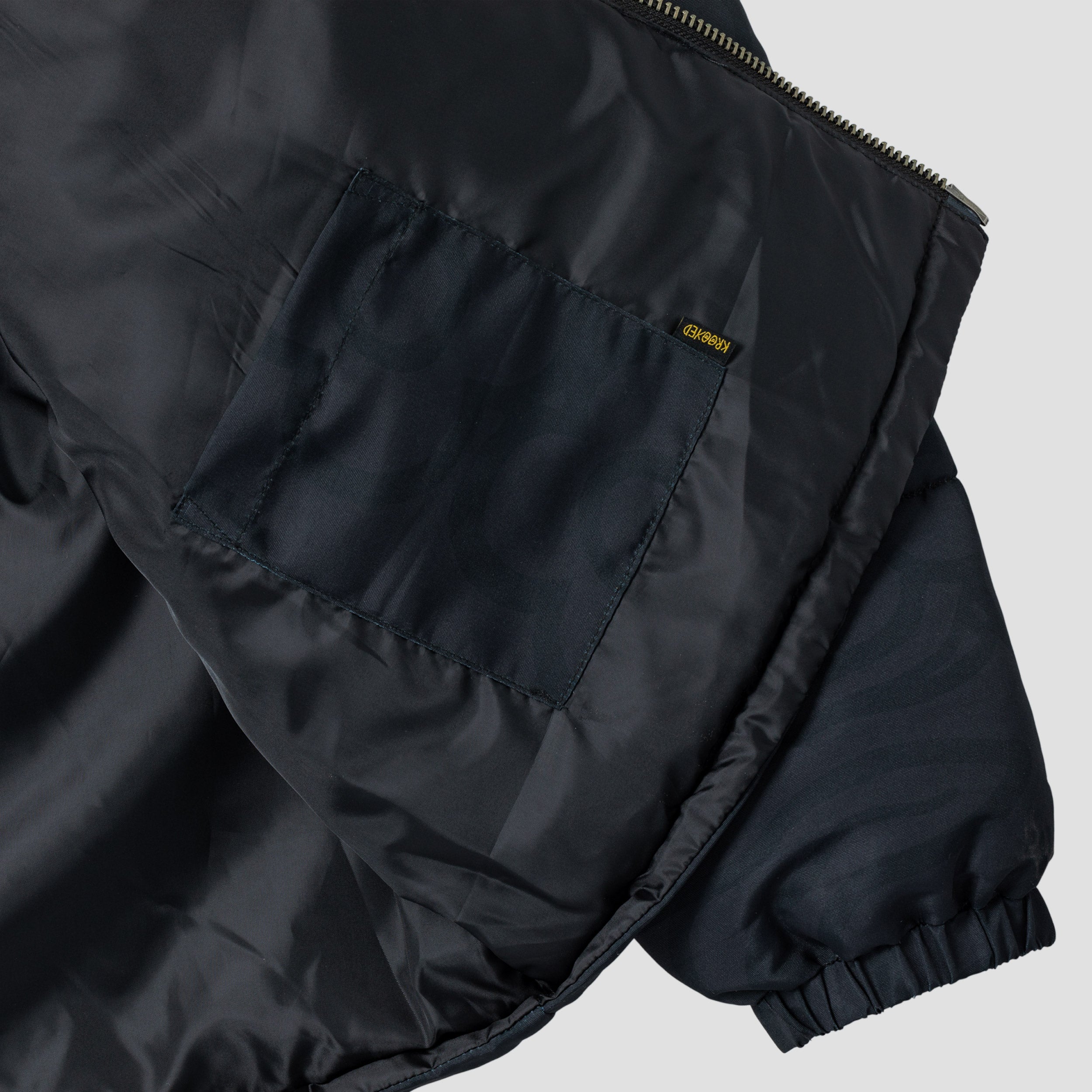 Krooked Flowers Jacket Black Black