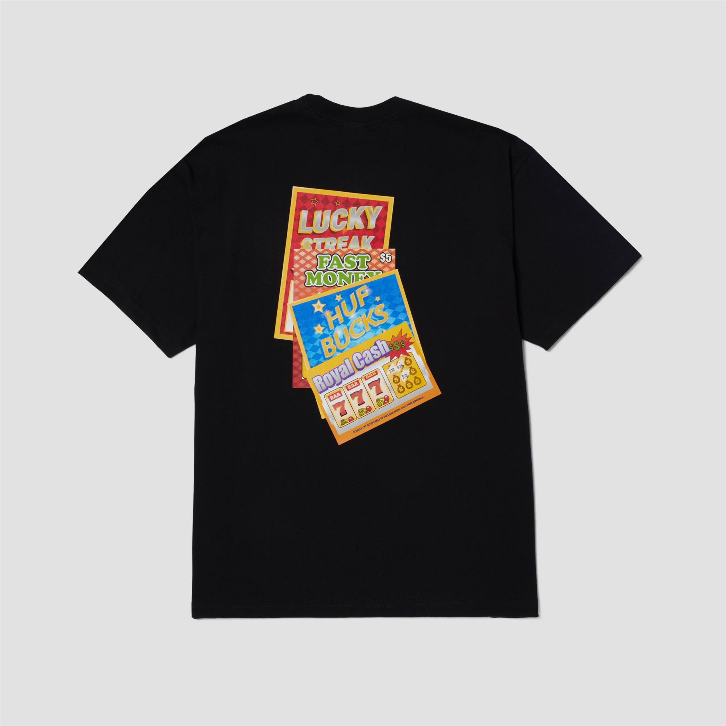 HUF Lucky Shortsleeve T-Shirt Black