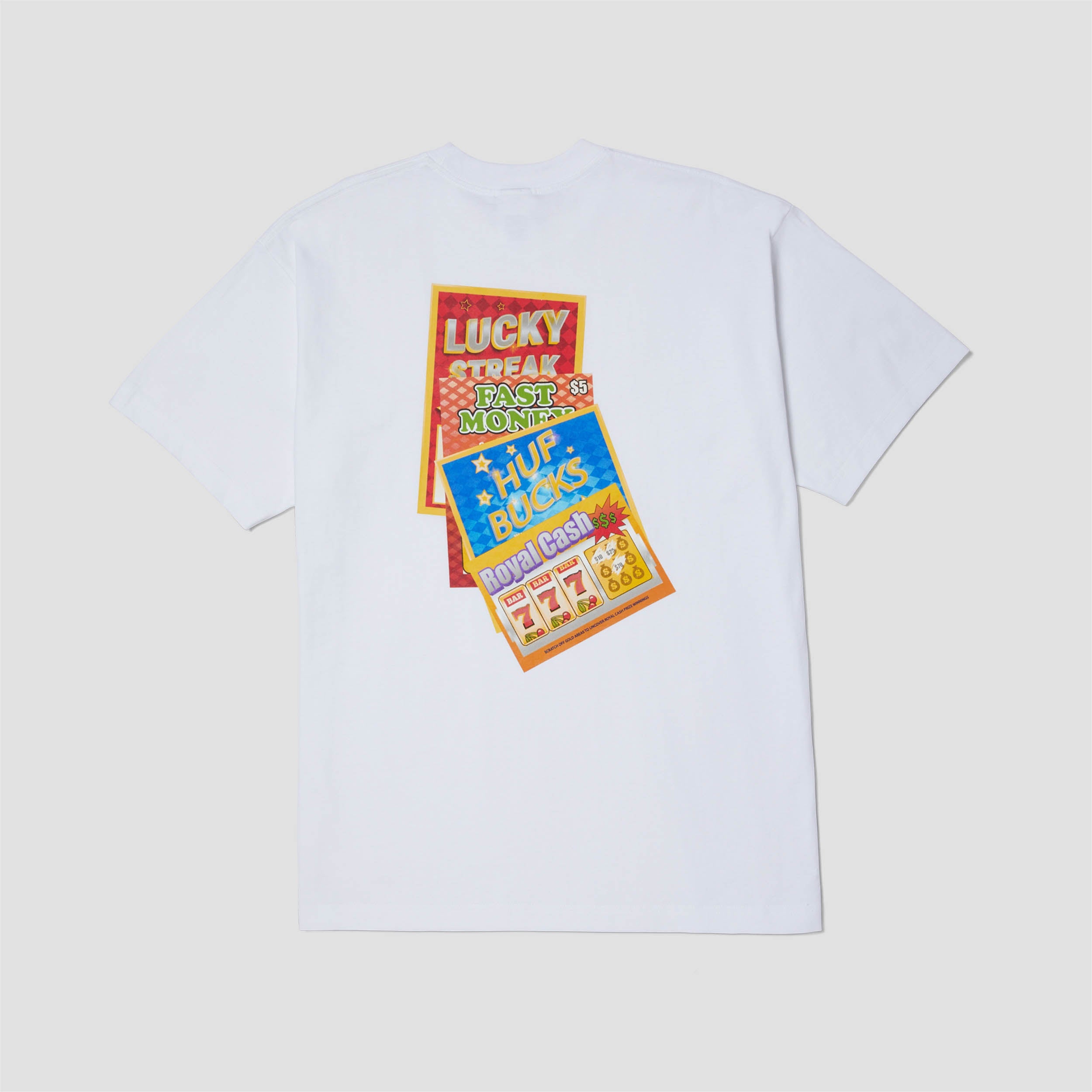 HUF Lucky Shortsleeve T-Shirt White