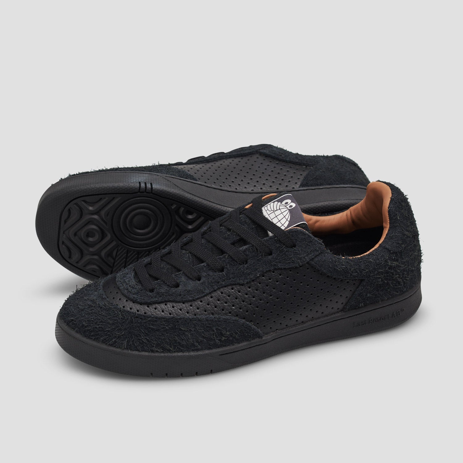 Last Resort AB CM001 Perf Skate Shoe Black / Black