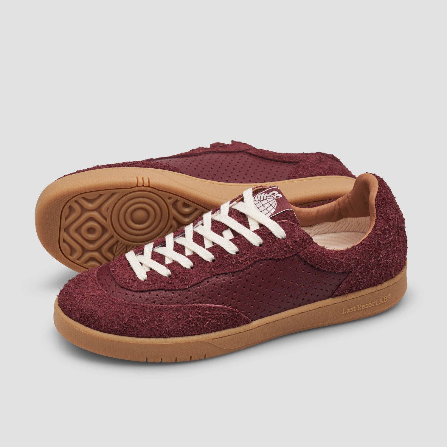 Last Resort AB CM001 Perf Skate Shoe Ox Blood / Gum