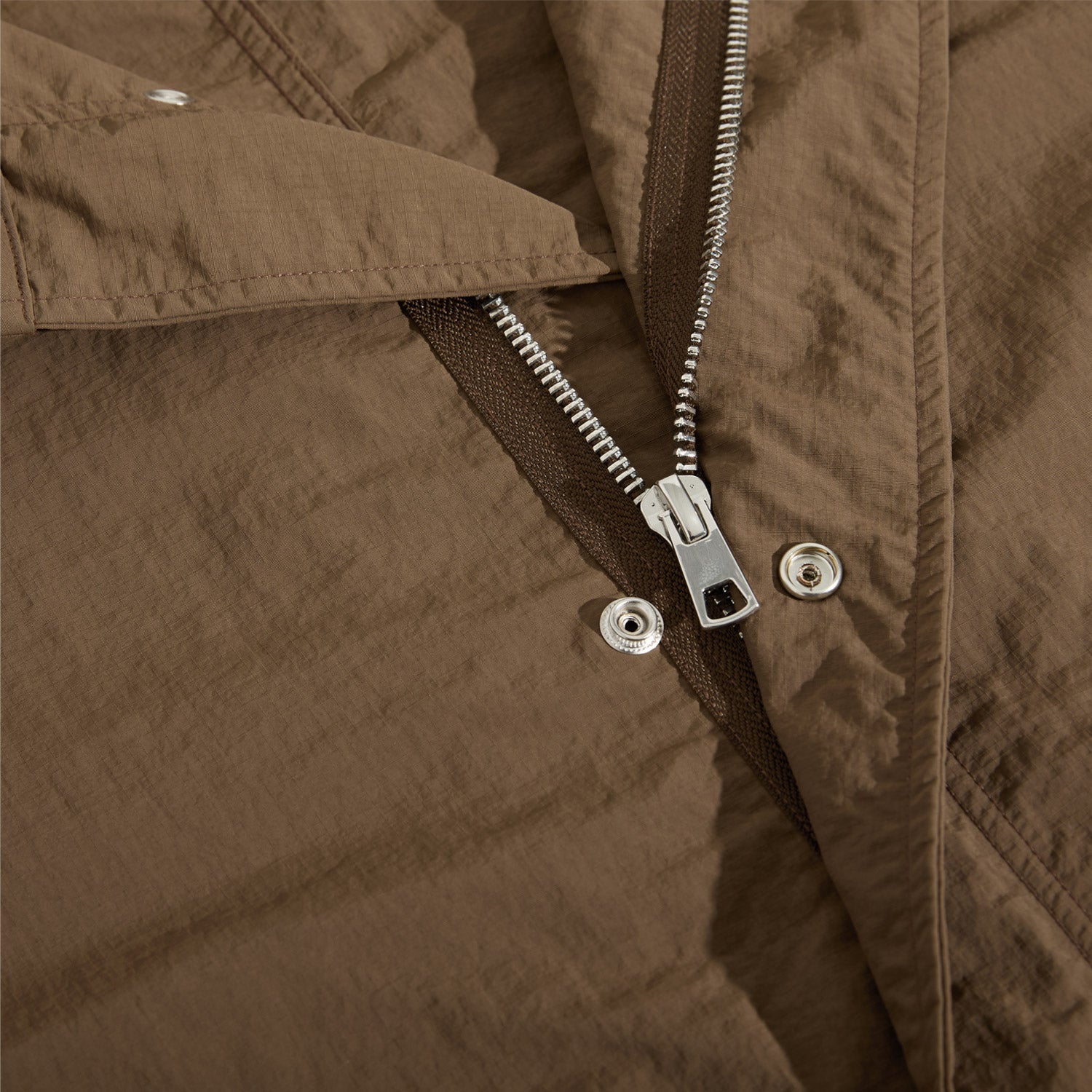 Last Resort AB Cropped Parka Brown Khaki