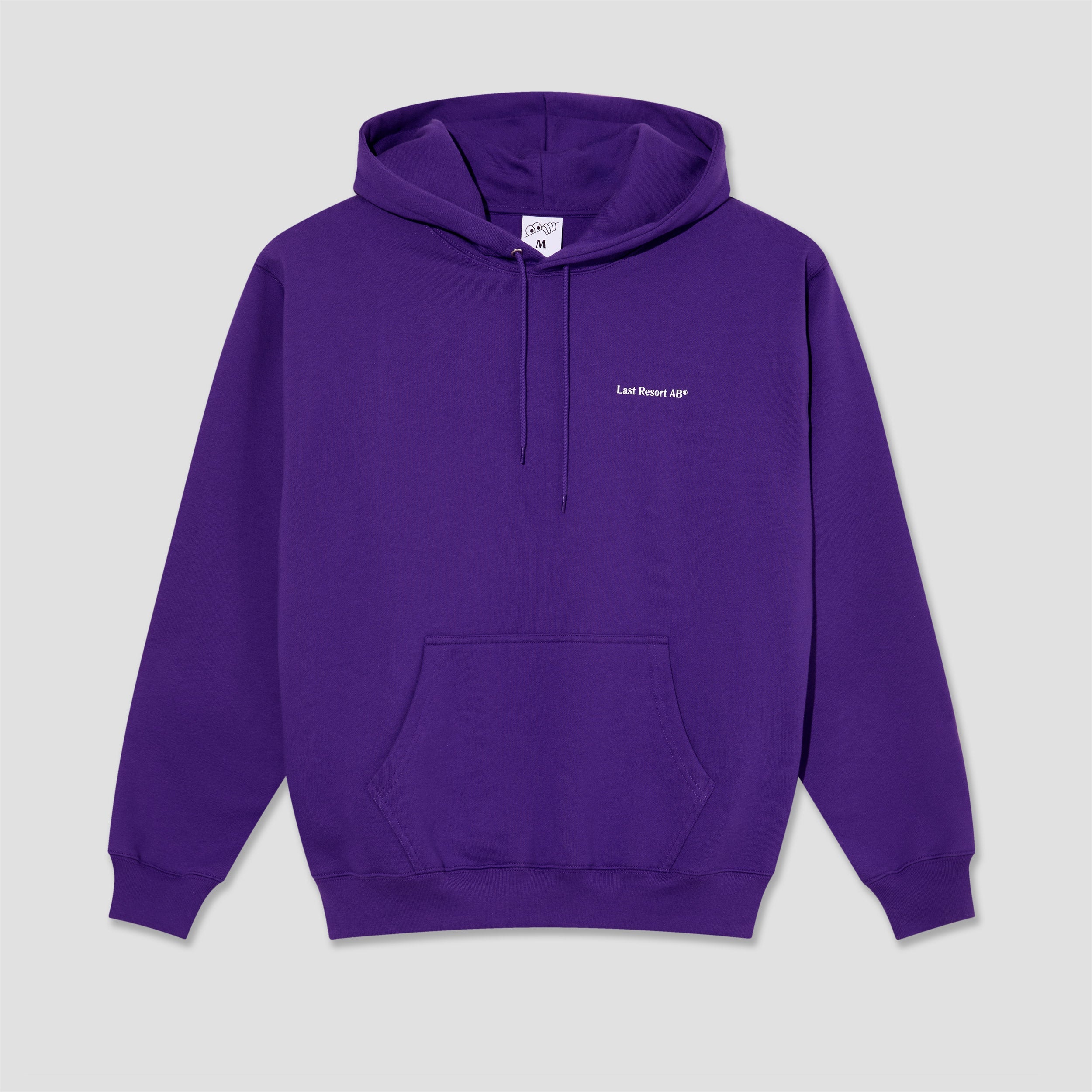 Last Resort AB Atlas Monogram Hoodie Heliotrope / White