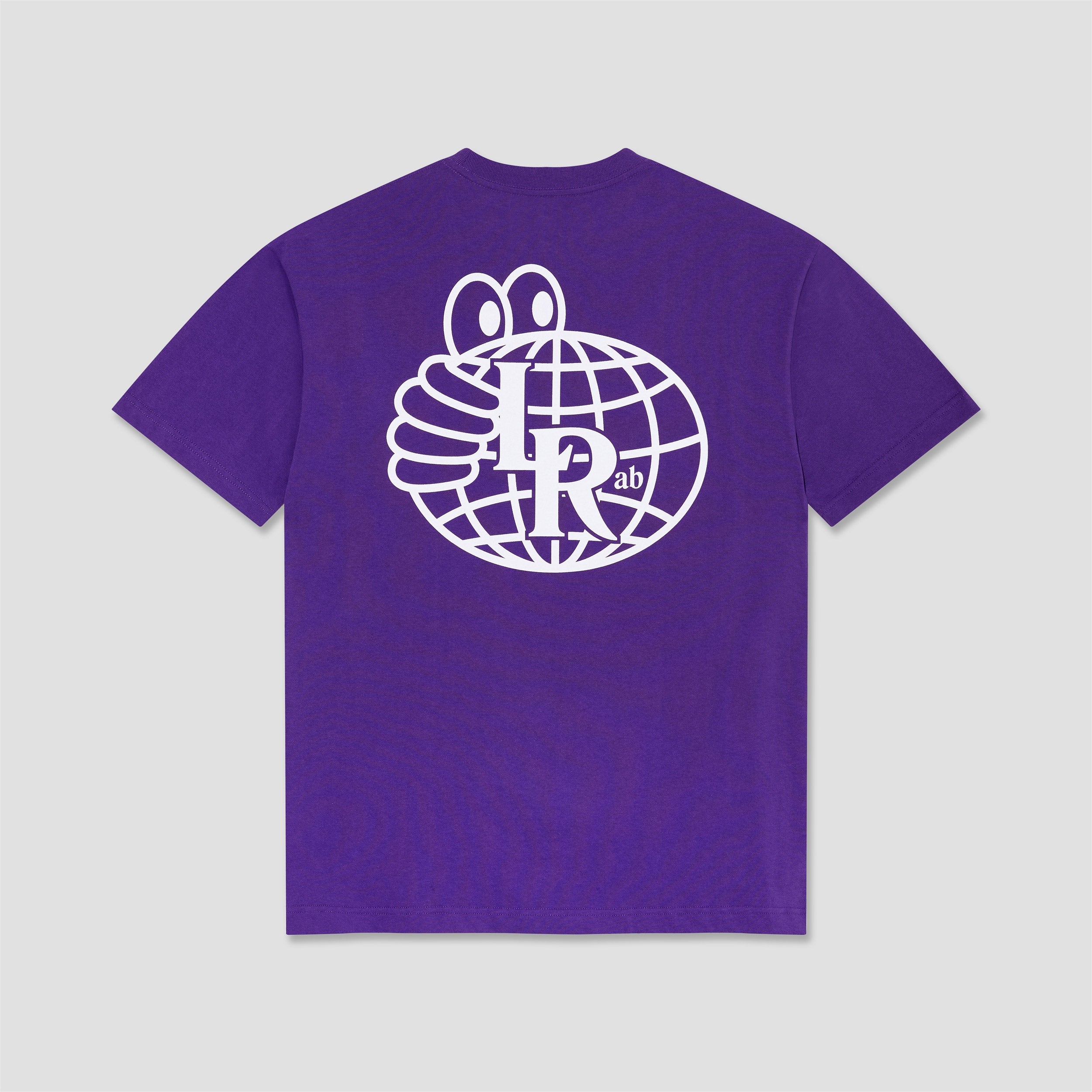 Last Resort AB Atlas Monogram T-Shirt Heliotrope / White