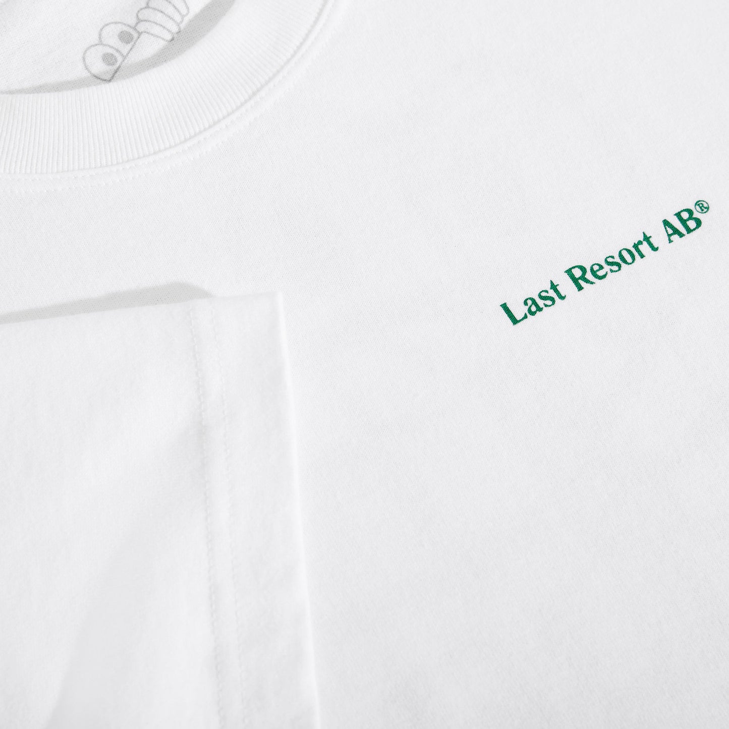 Last Resort AB Atlas Monogram T-Shirt White / Kelly Green